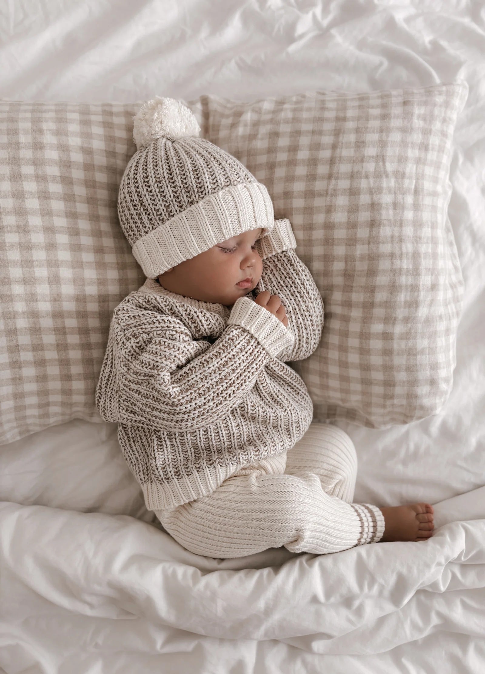 Knit Sweater - Pebble
