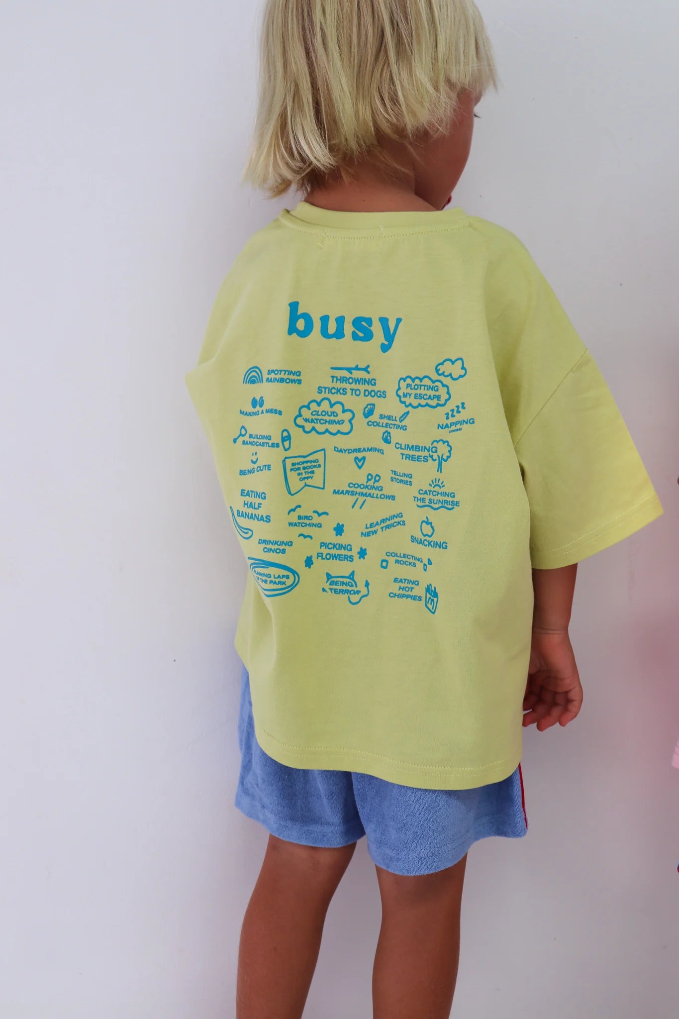 Busy Tee - Lime