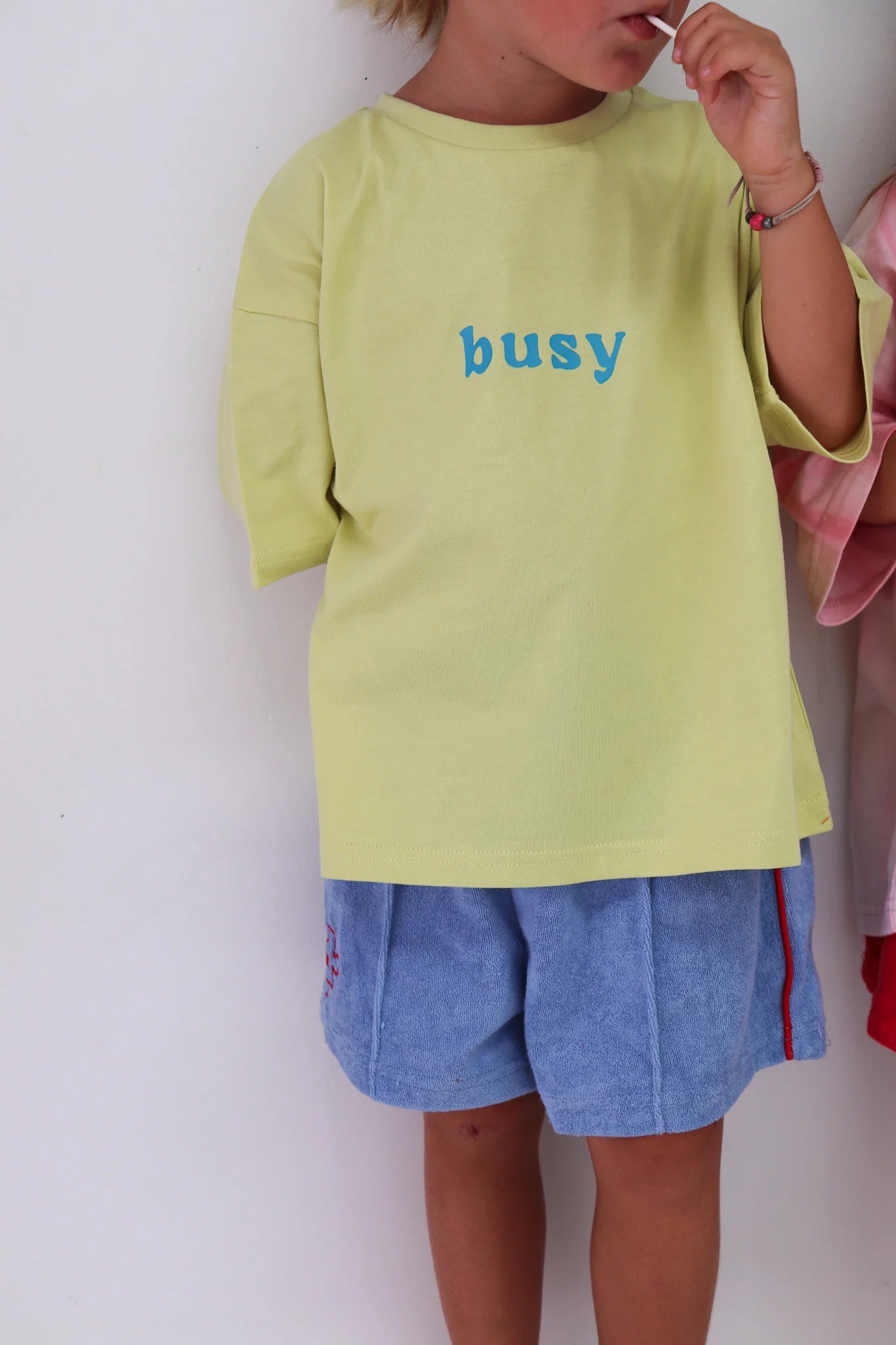 Busy Tee - Lime