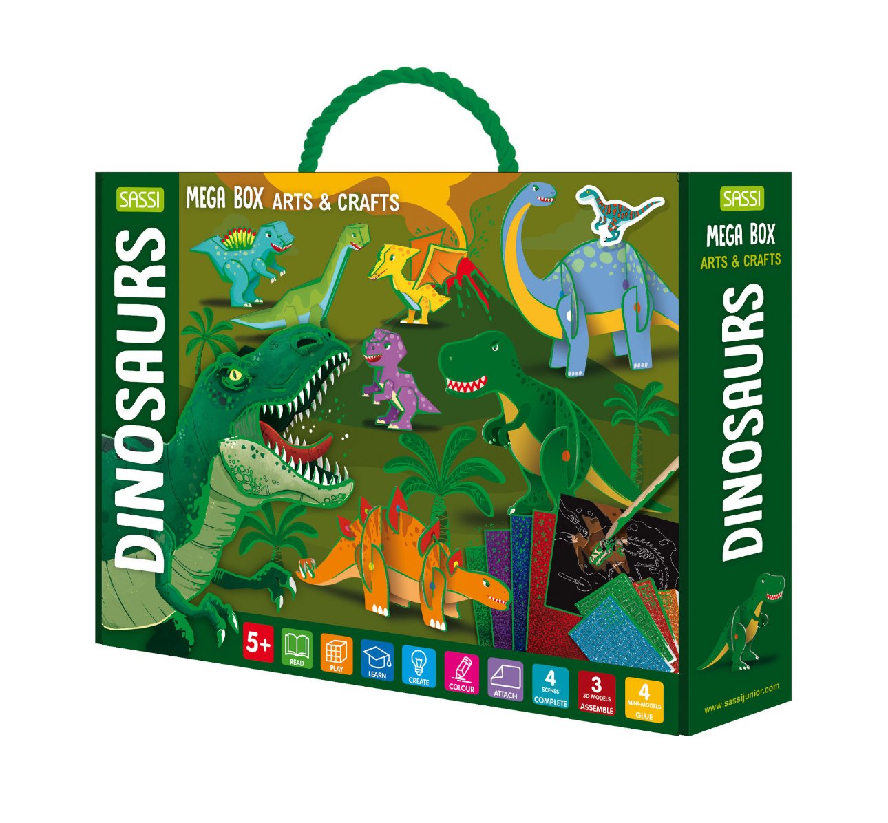 Sassi Arts & Crafts - Mega Dinosaurs