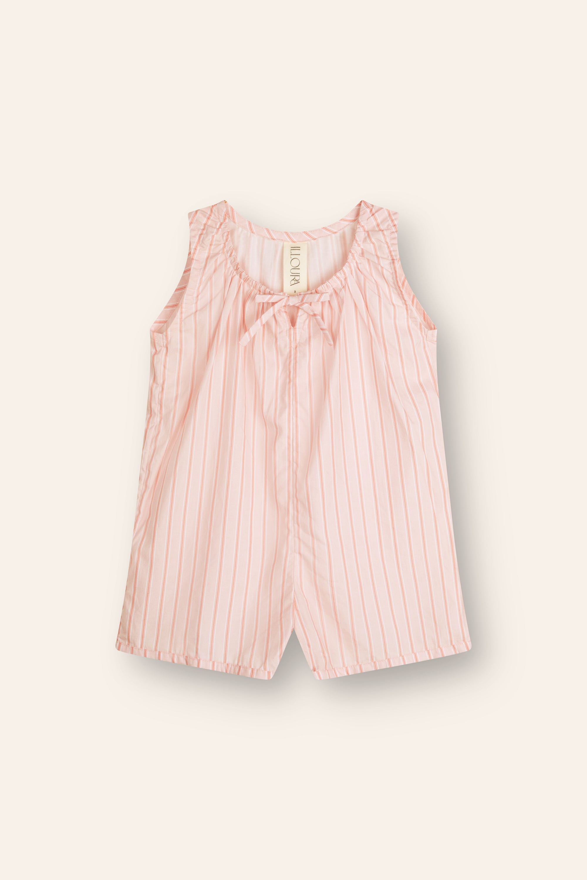 Sadie Overalls | Pink Stripe