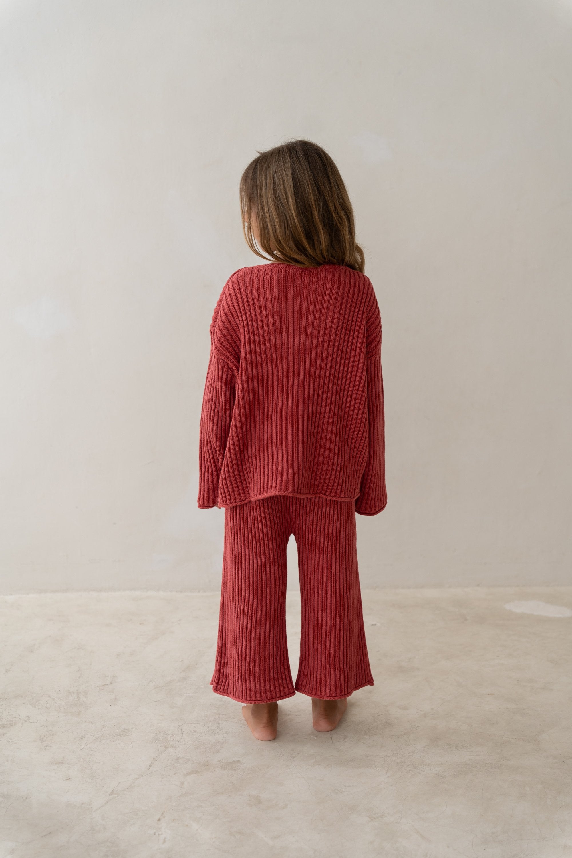 Illoura ~ Essential Knit Jumper | Brick