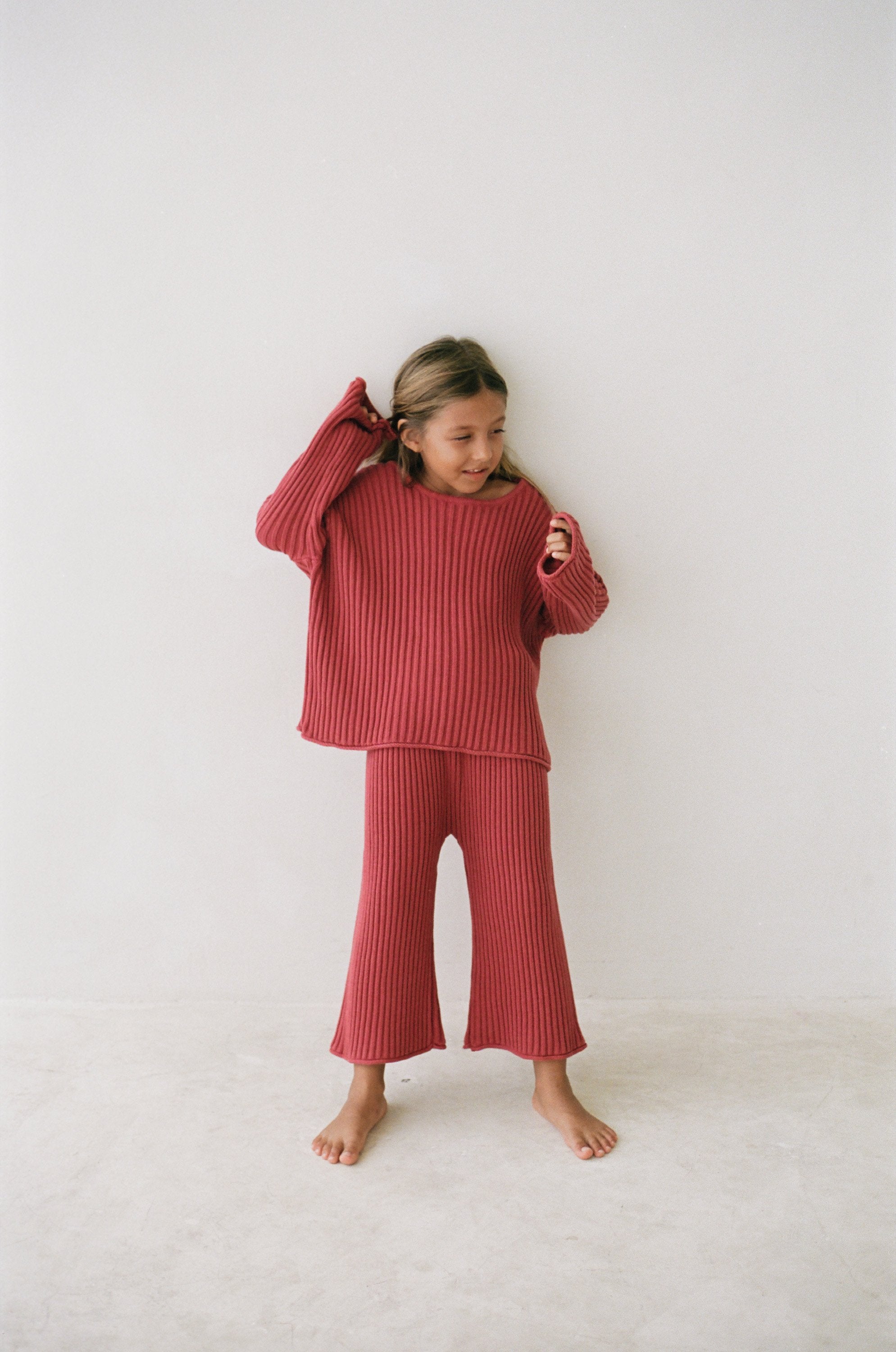 Illoura ~ Essential Knit Jumper | Brick