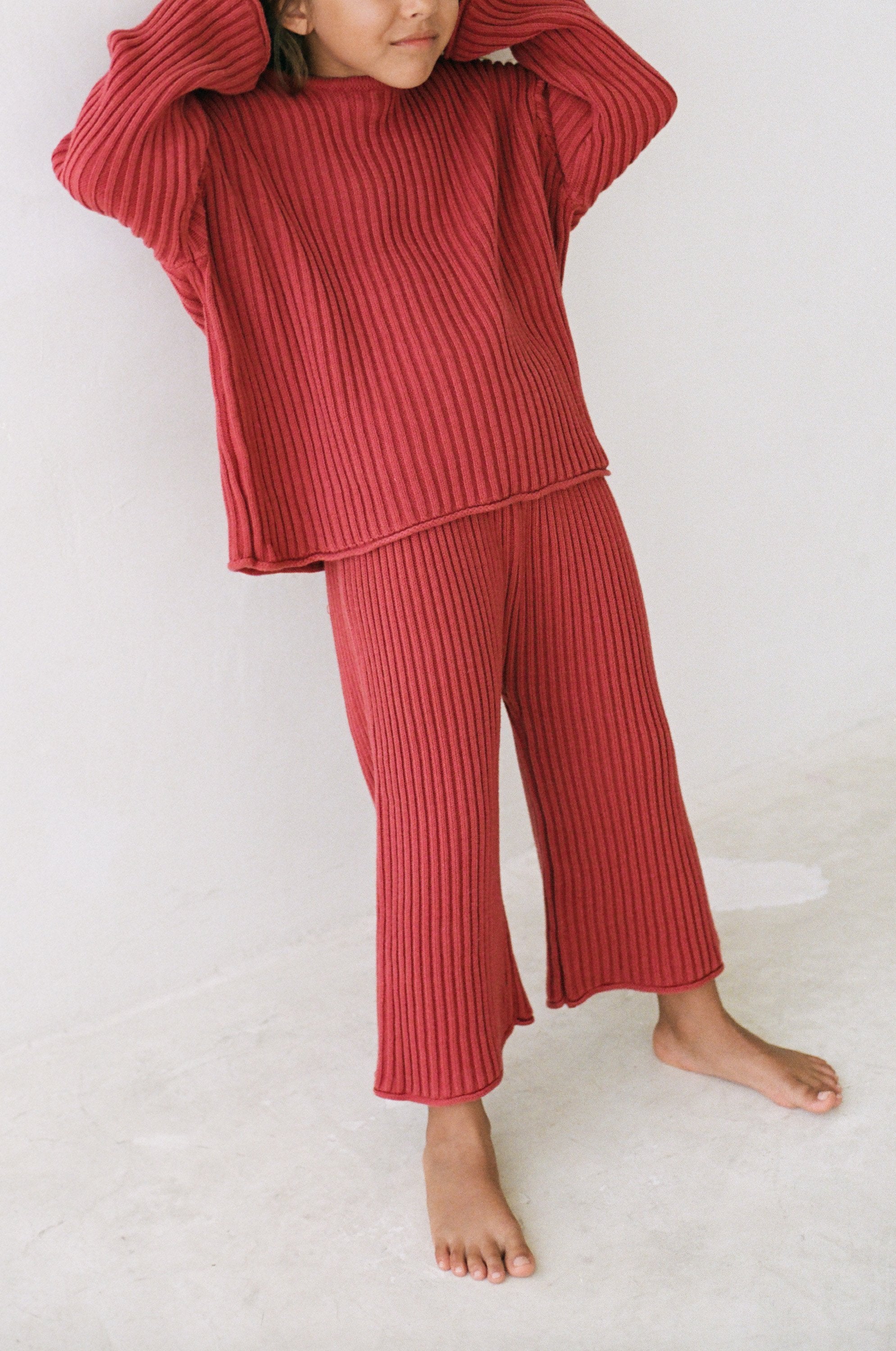 Illoura ~ Essential Knit Jumper | Brick