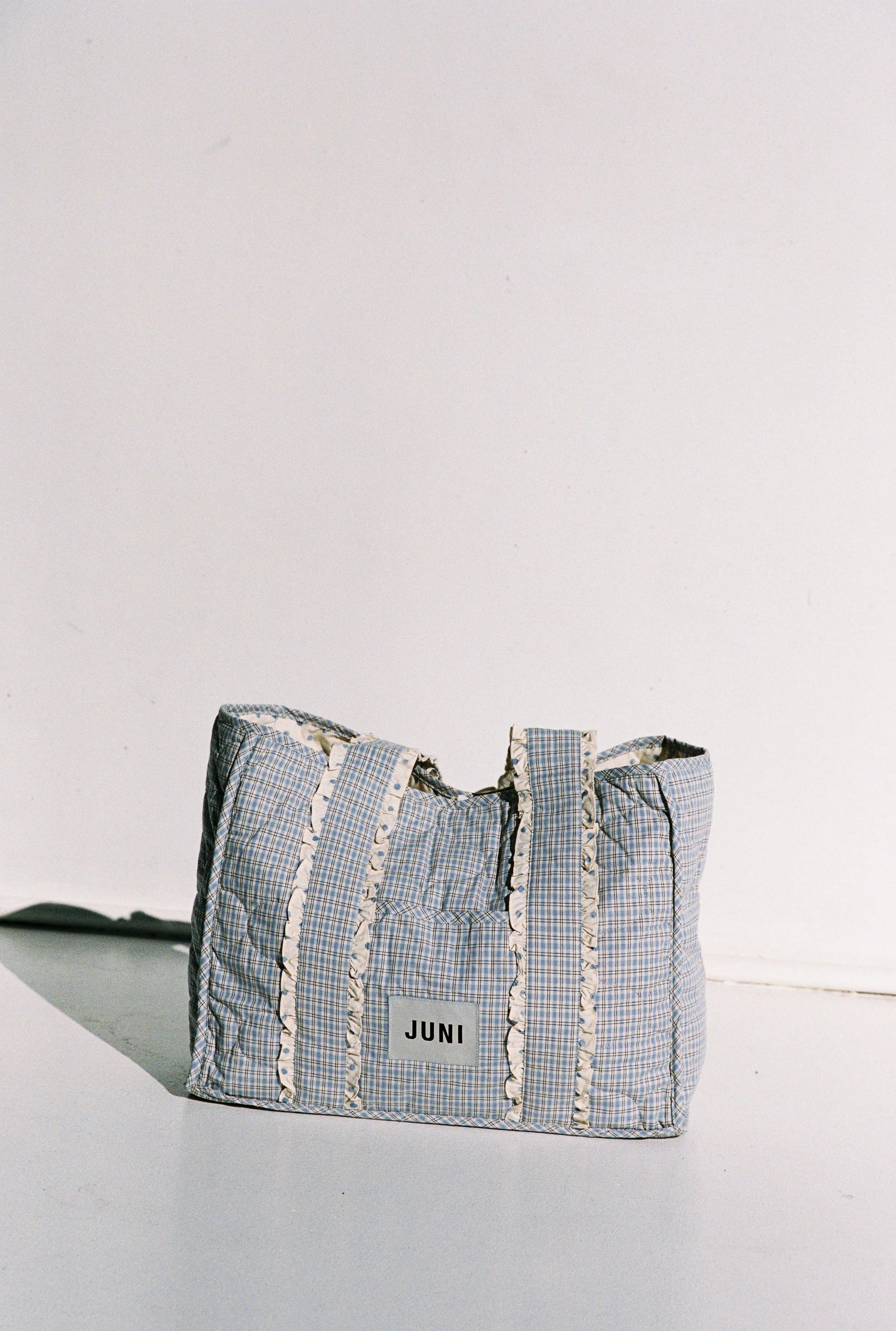 The Everything Bag - Blue Check