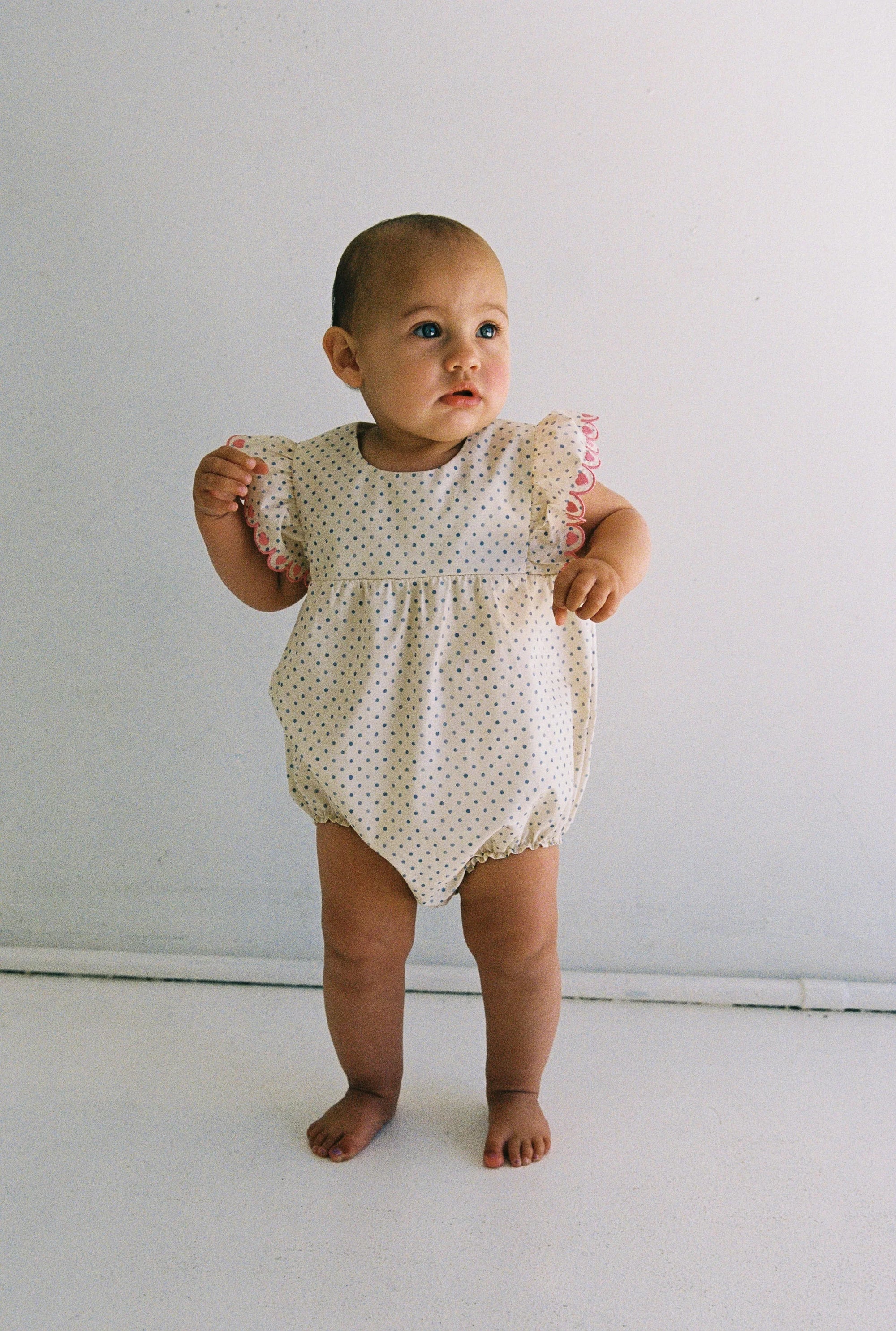 Alba Romper - Polka Dot