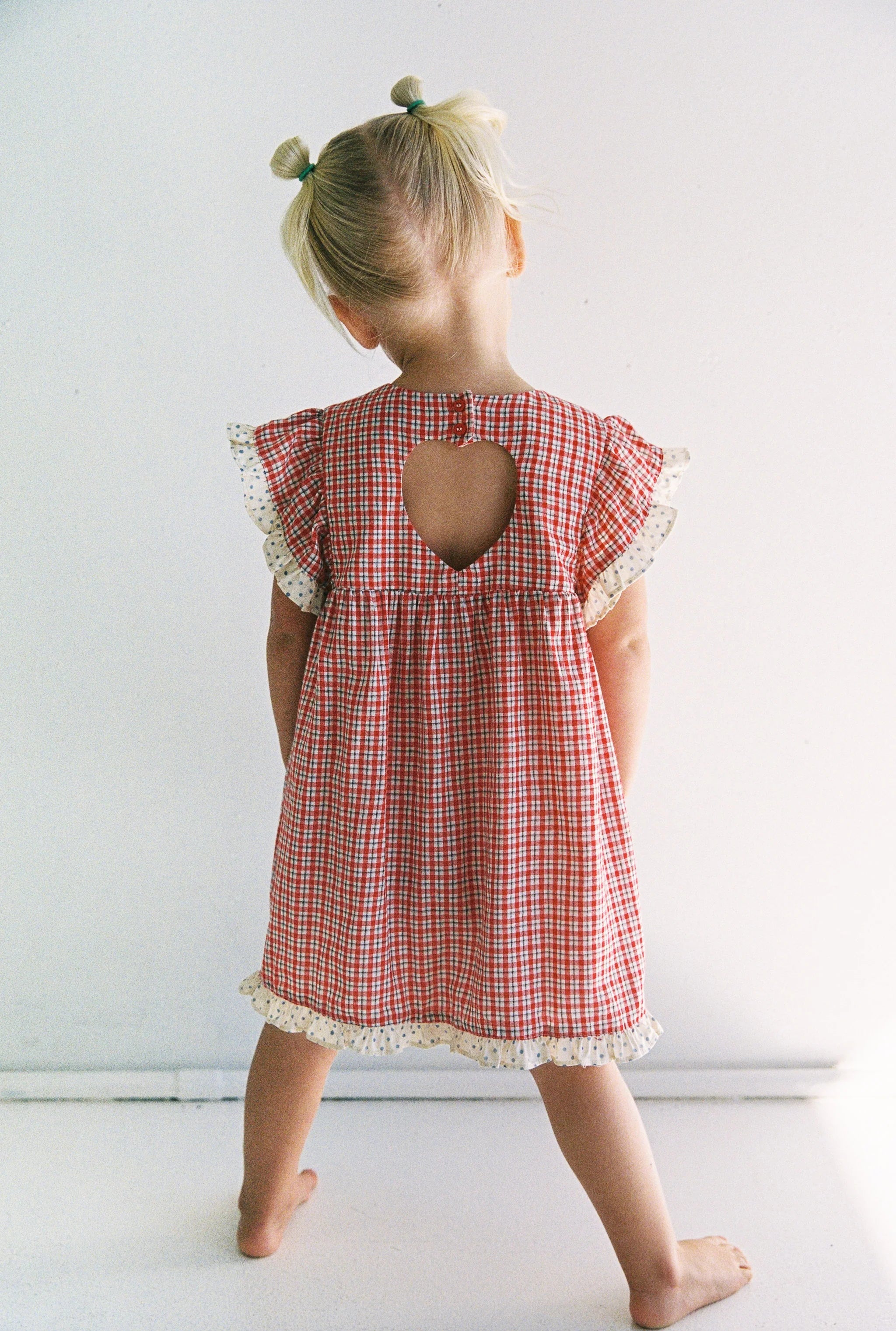 Daisy Dress - Red Check