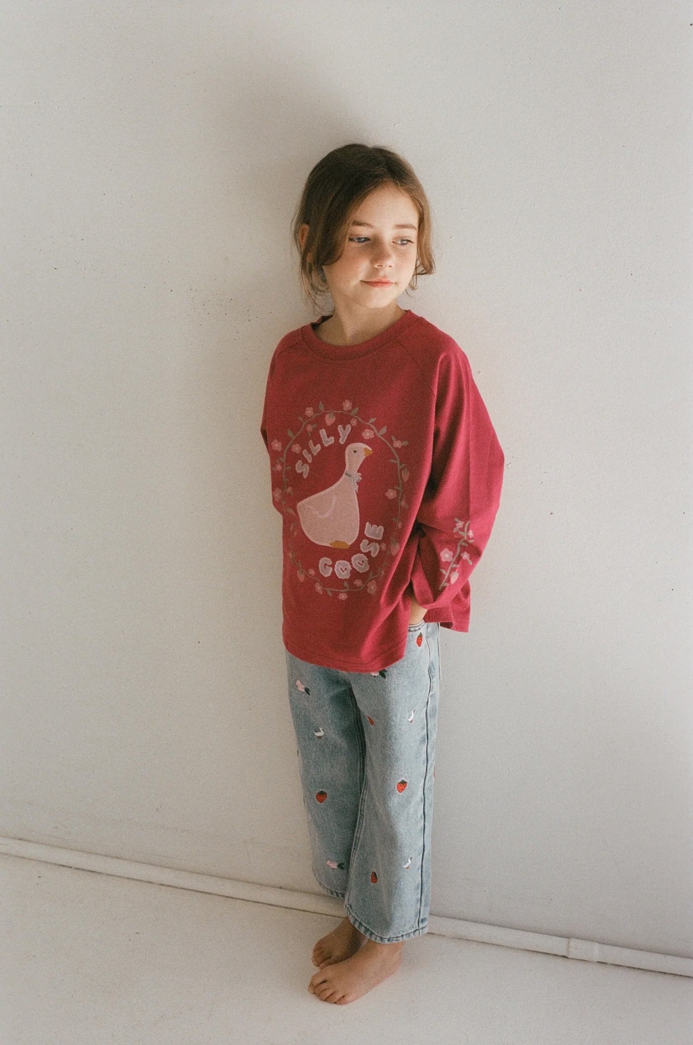 JUNI JNR ~ Blair Jean - Cottage Embroidery