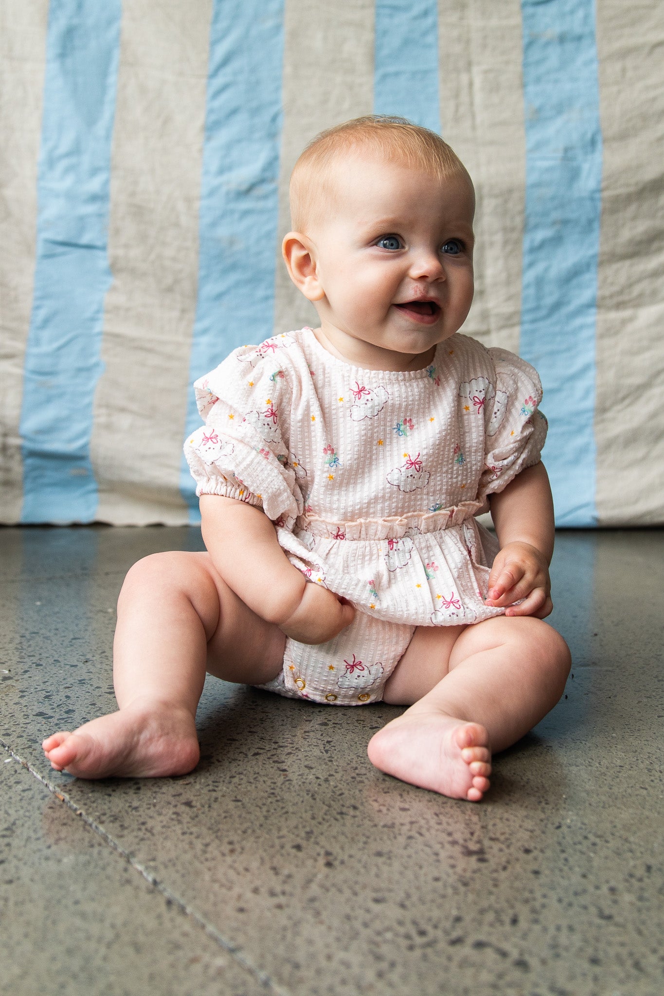 Jemima Romper – Suzie print