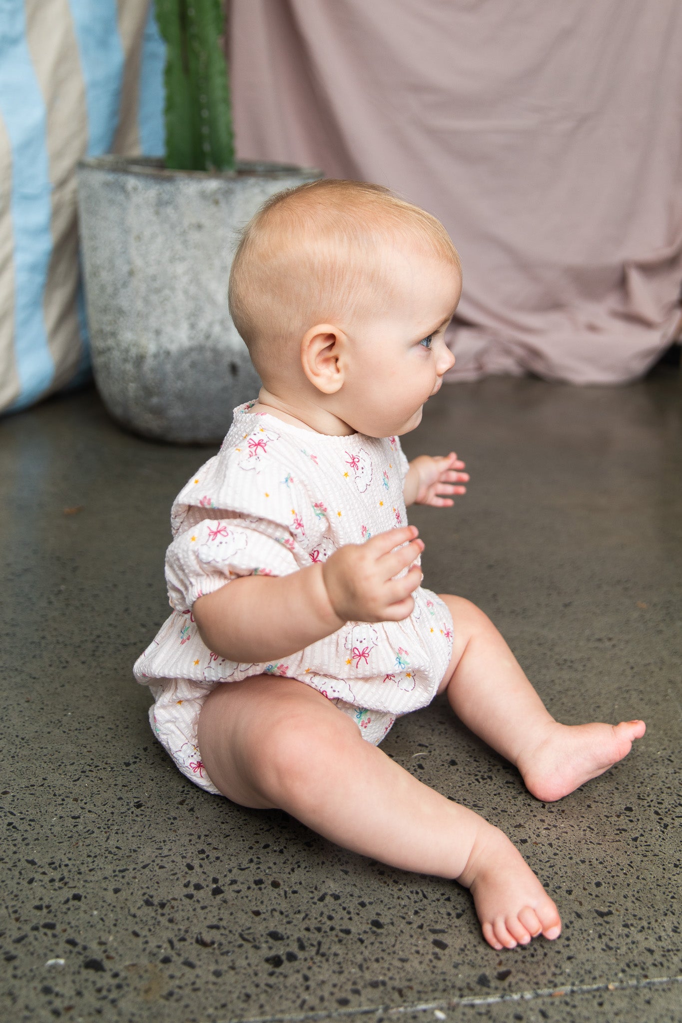 Jemima Romper – Suzie print