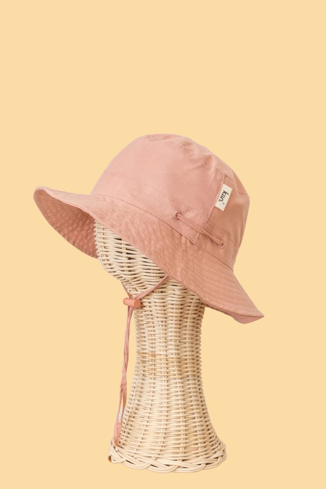 Kiin Baby ~ Cotton Sun Hat | Dusty Rose