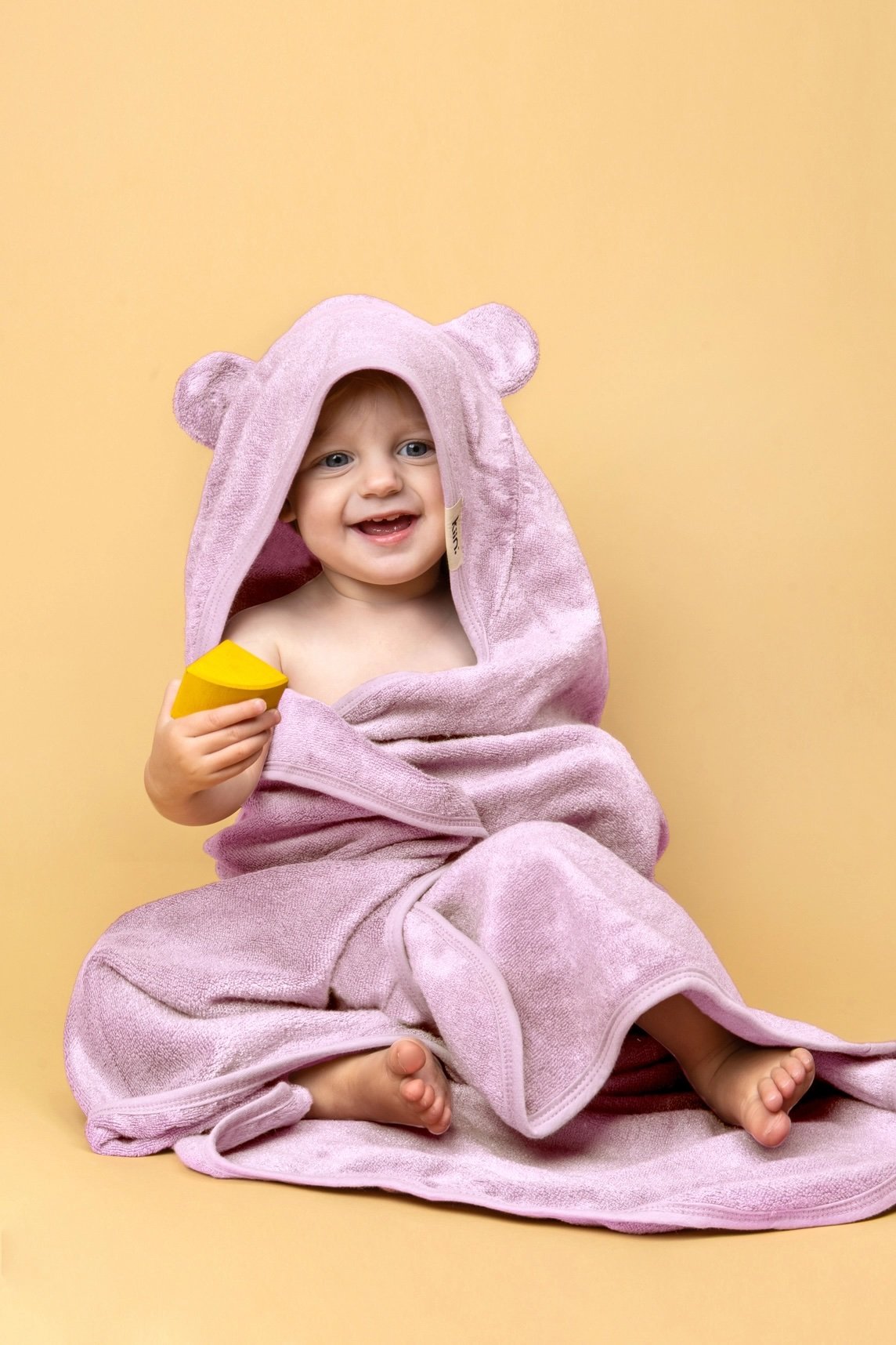 Kiin Baby ~ Hooded Towel - Lilac