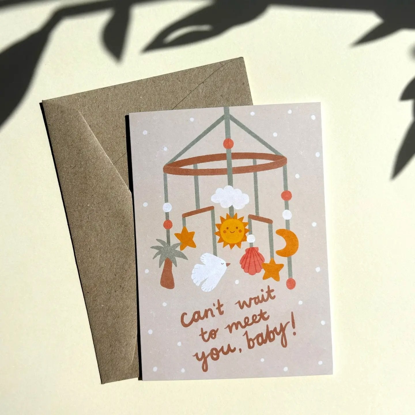 Lauren Sissons ~ Can't Wait To Meet You Baby Card