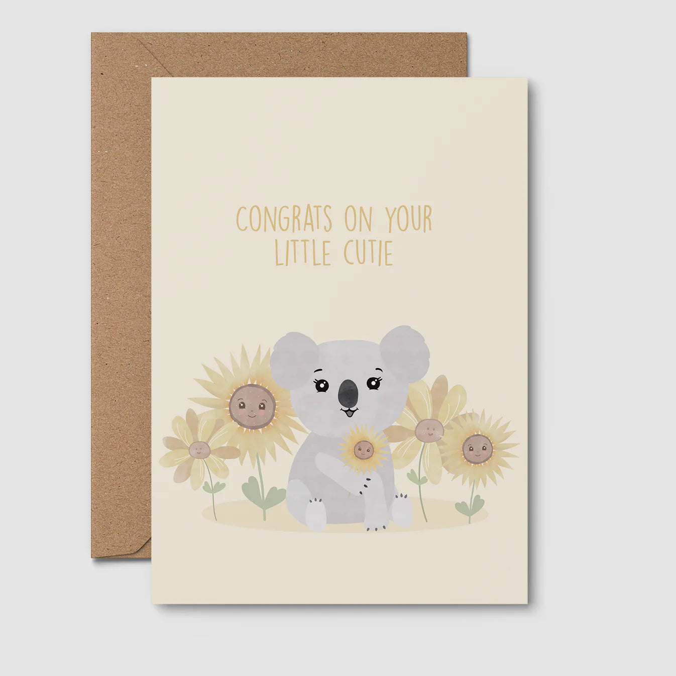 Congrats On Your Little Little Cutie - Newborn Card