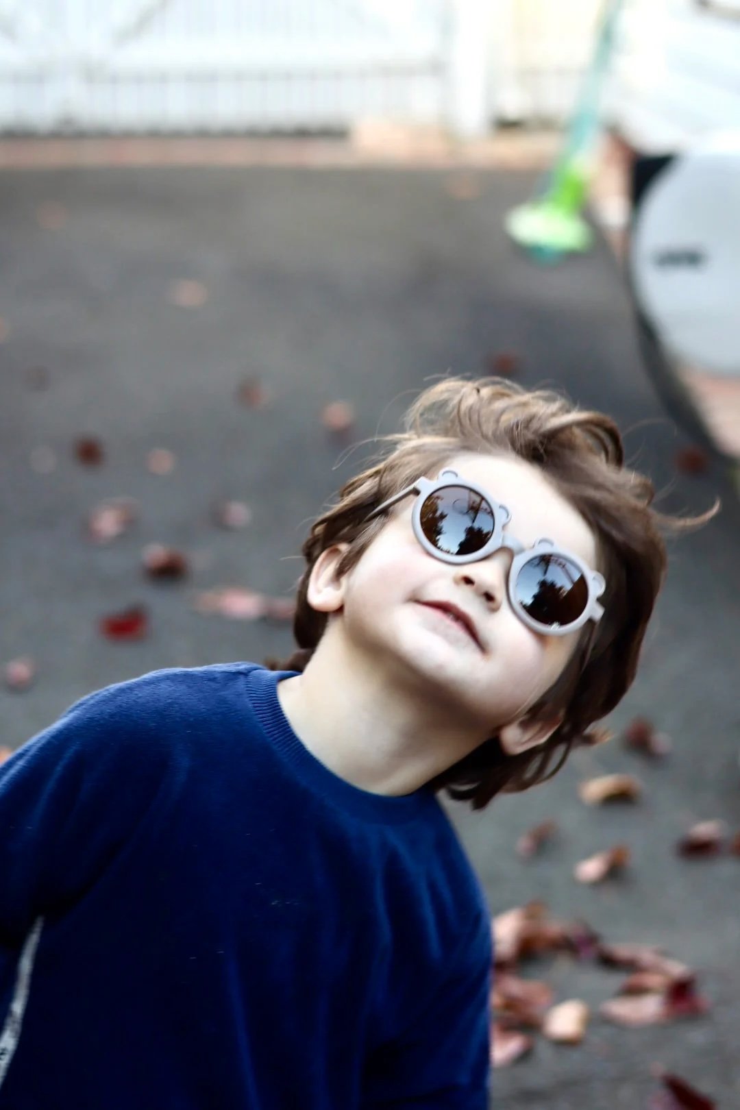 Littledrop ~ Kids Bear Shades - Biscuit
