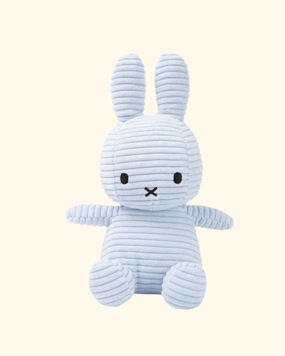 Miffy ~ Miffy Eco Corduroy 23cm - Ice Blue