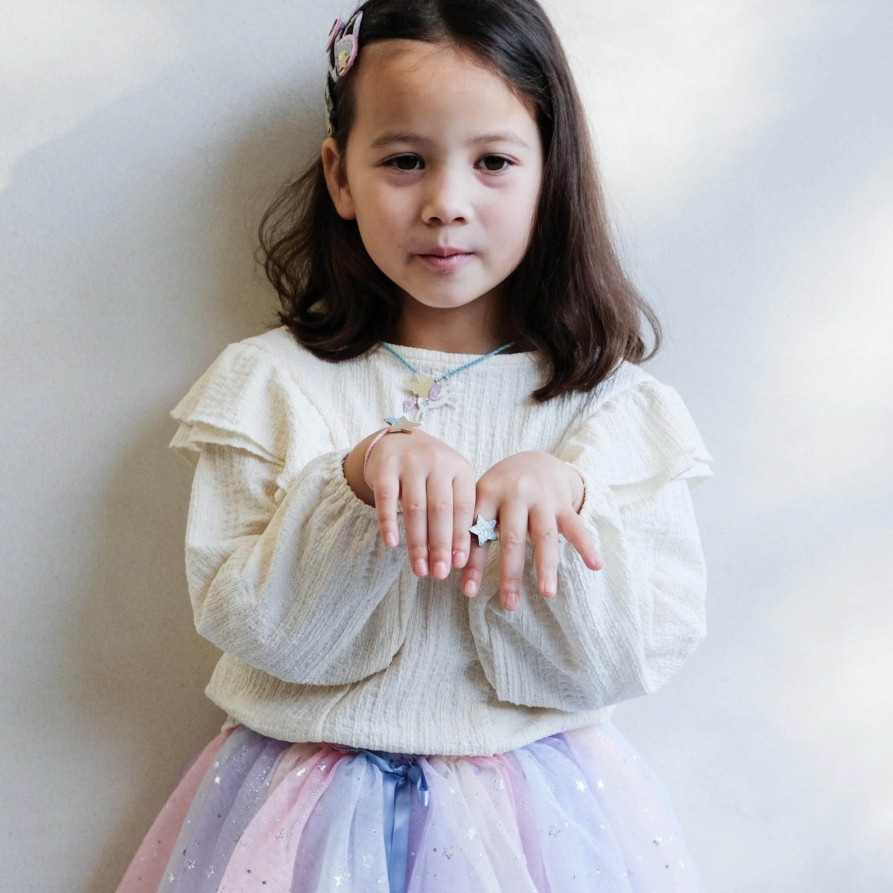 Mimi & Lula ~ Flying unicorn jewellery set