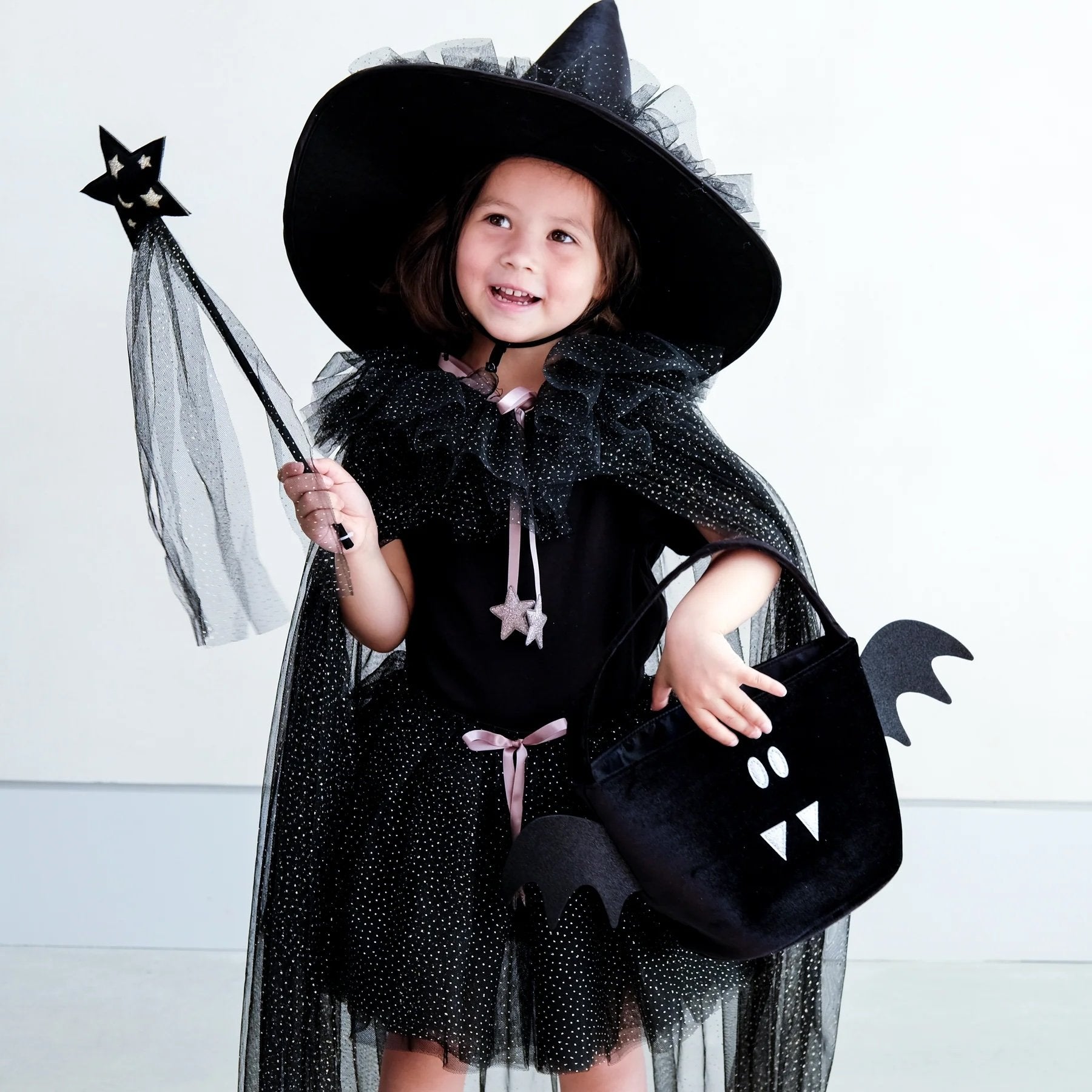Mimi & Lula ~ Esmerelda Ruffle Witch Cape