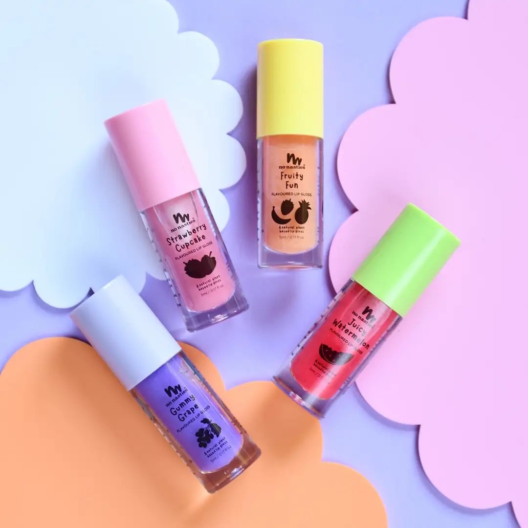 No Nasties ~ Natural Kids Lip Gloss Gummy Grape