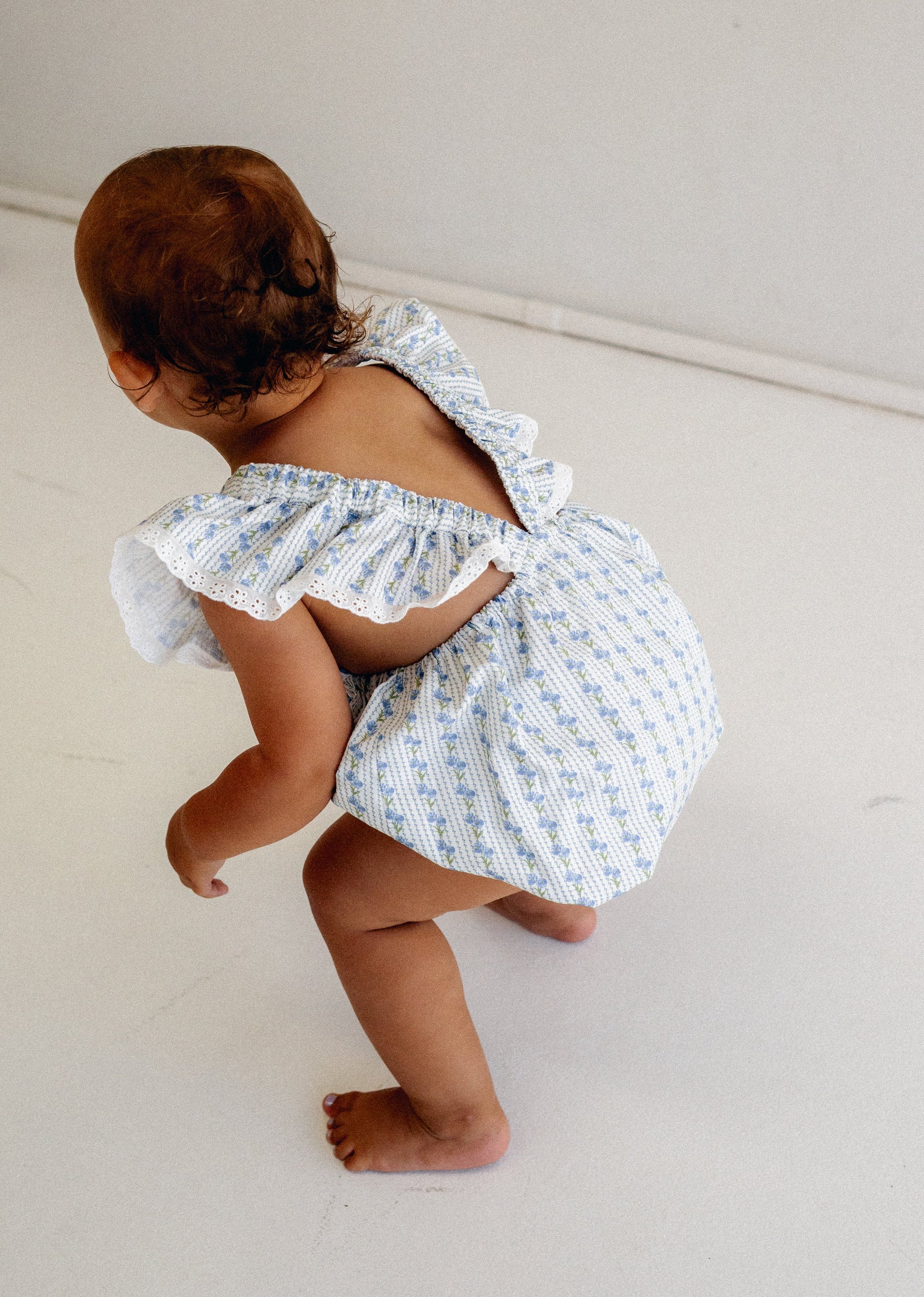 Daisy Romper - Bluebell