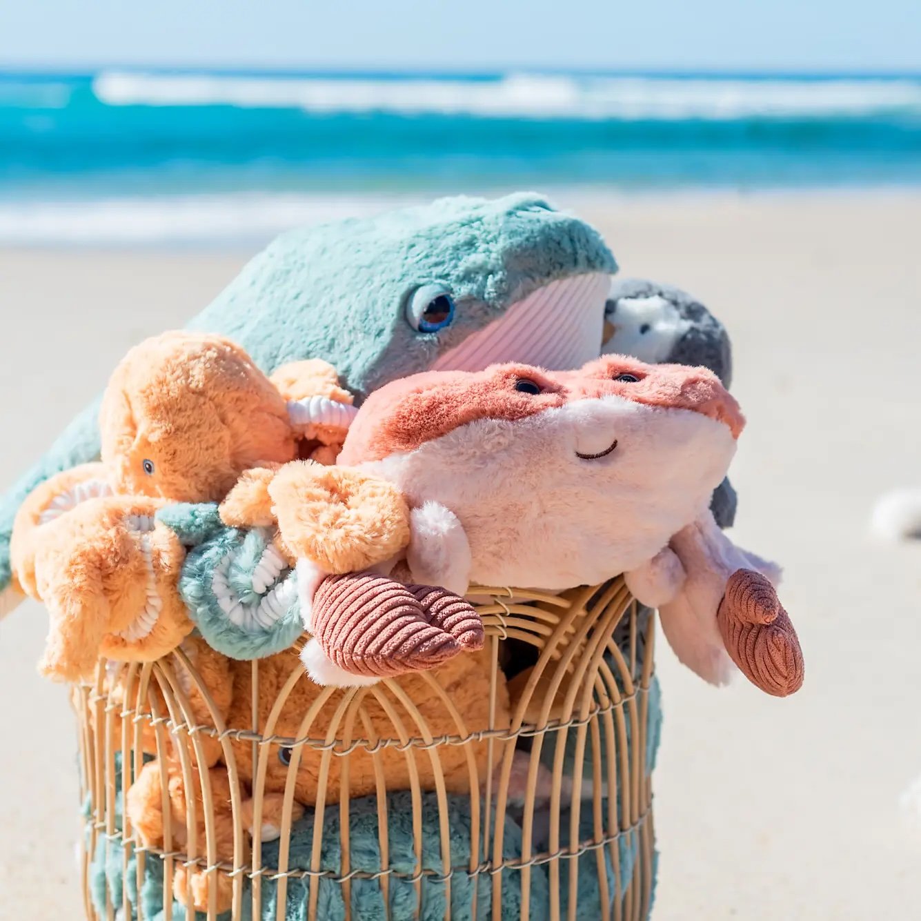 OB Design ~ Kenzo Crab Soft Toy 15"/ 38 cm
