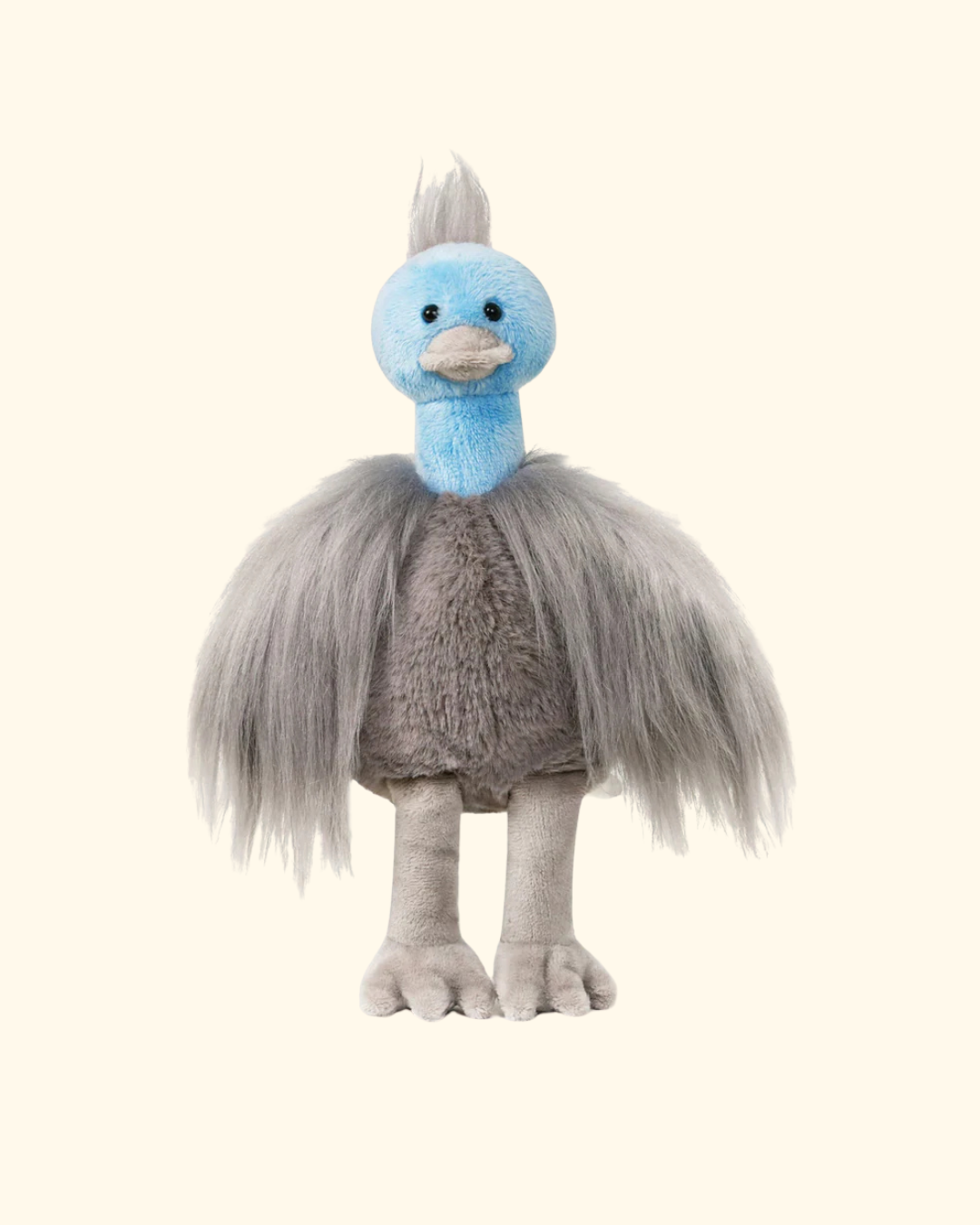 OB Design ~ Little Emmy Emu Soft Toy (Vegan Angora) 10"/25cm
