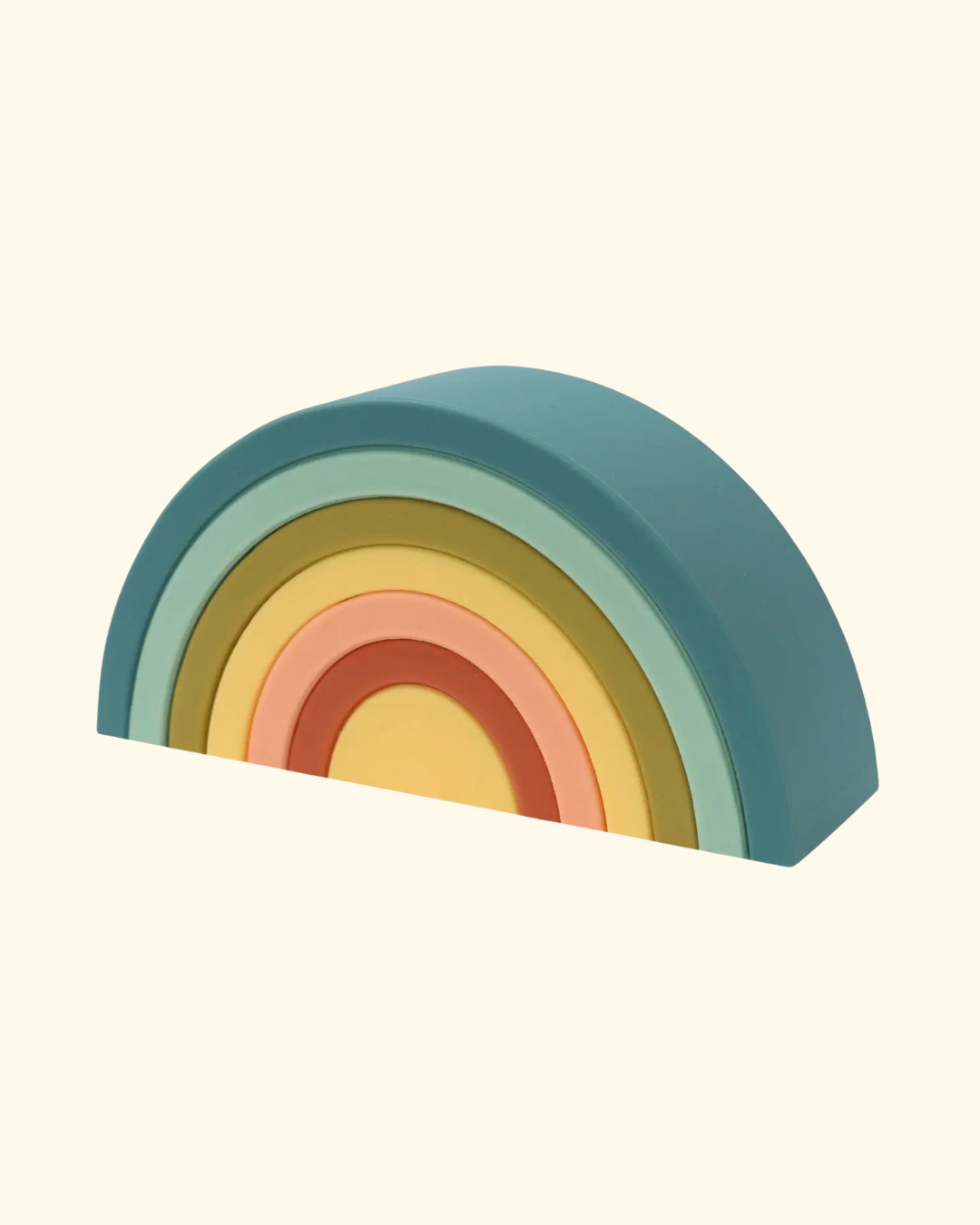 OB Designs ~ Silicone Rainbow Stacker | Blueberry