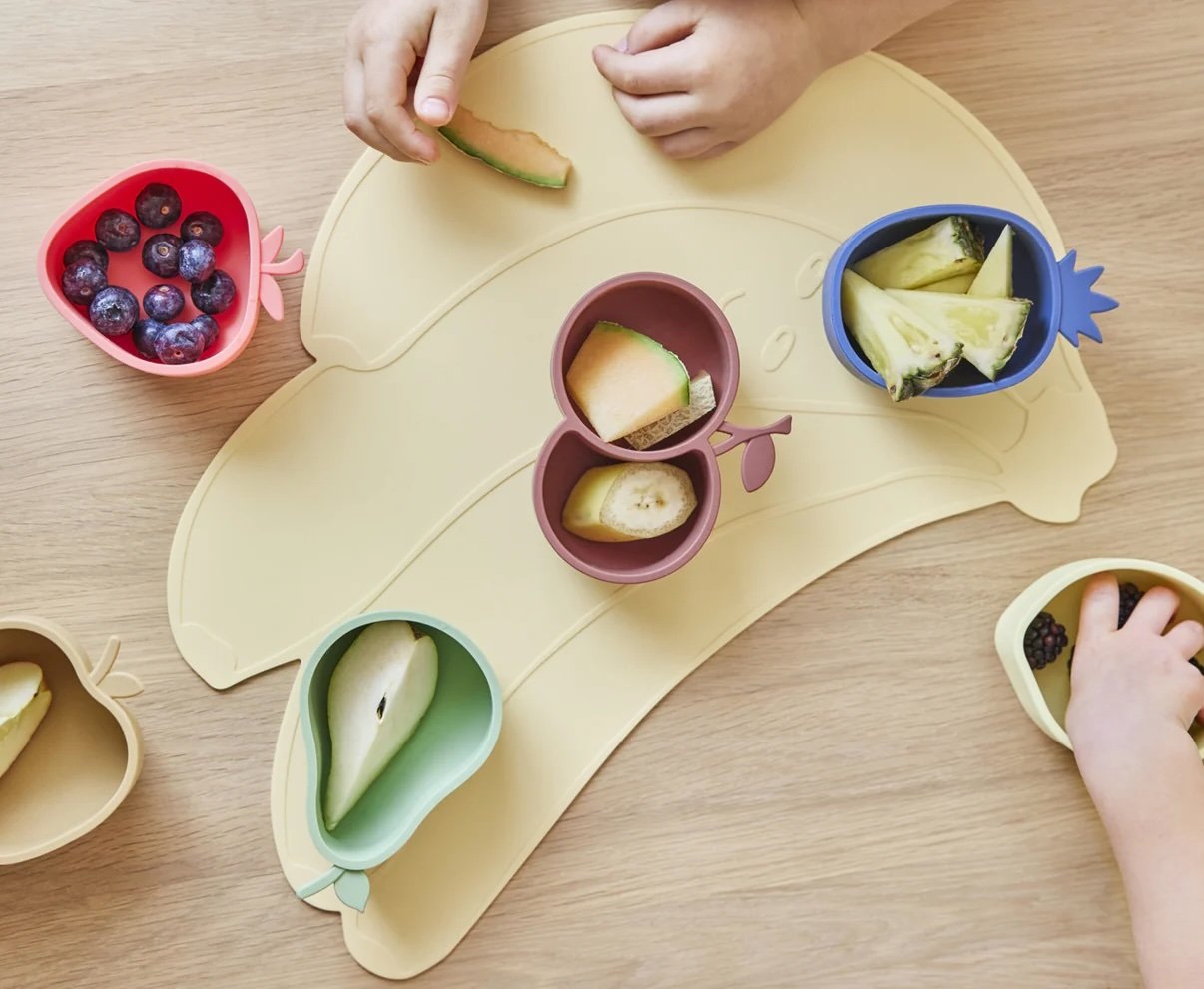 OYOY ~ Strawberry & Cherry Snack Bowl