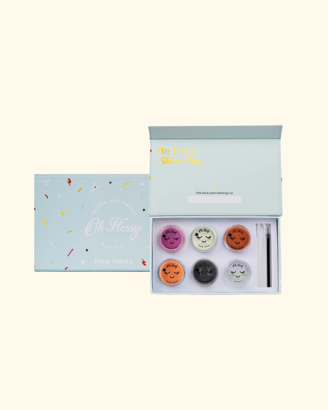 Oh Flossy ~ Wild Wonders Kids Face Paint Set