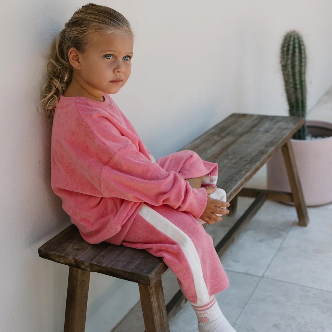 Golden Children ~ Swan Sweater Meringue Pink