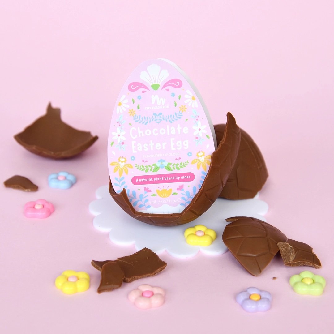 No Nasties ~ Easter Egg Lip Gloss and Nail Stickers