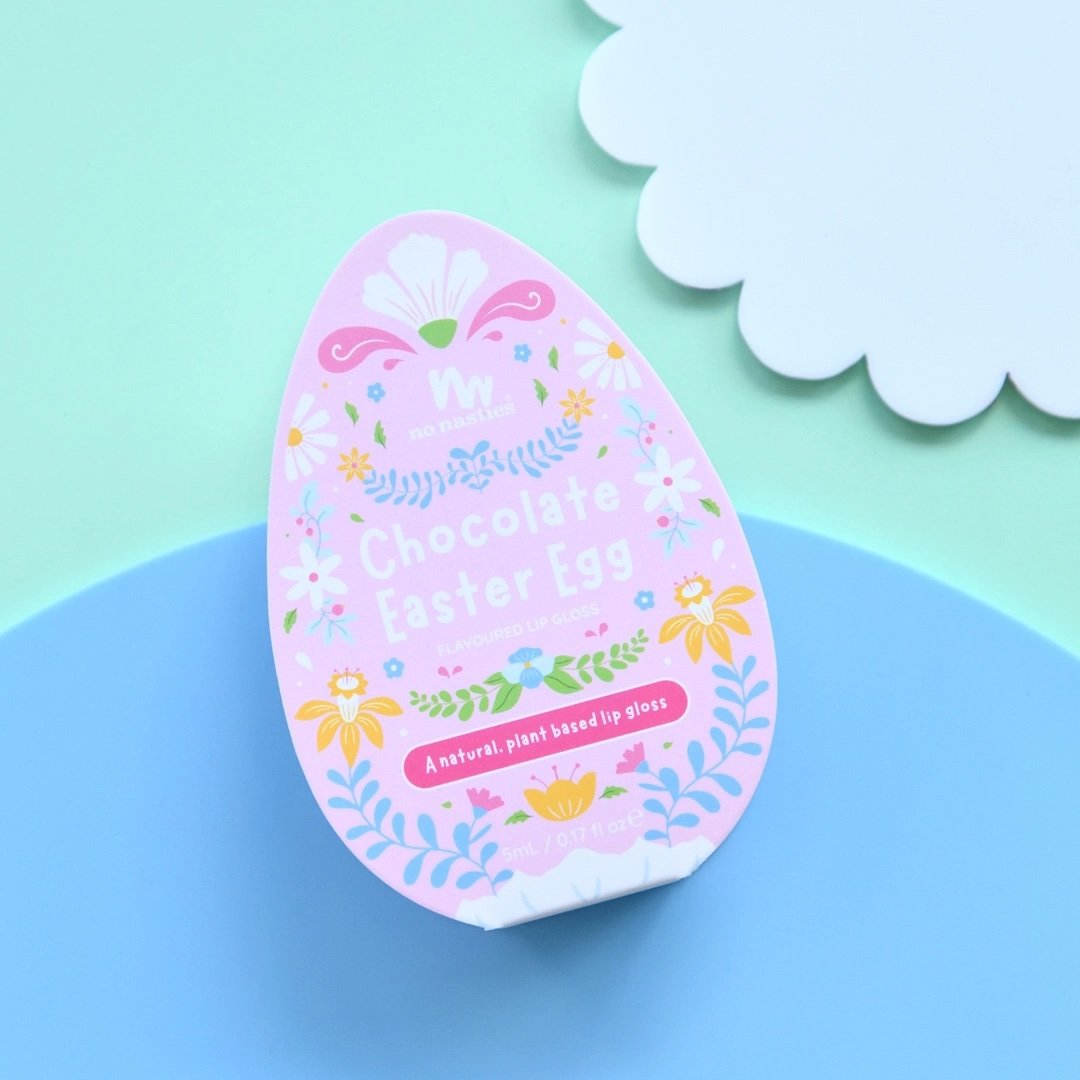 No Nasties ~ Easter Egg Lip Gloss and Nail Stickers
