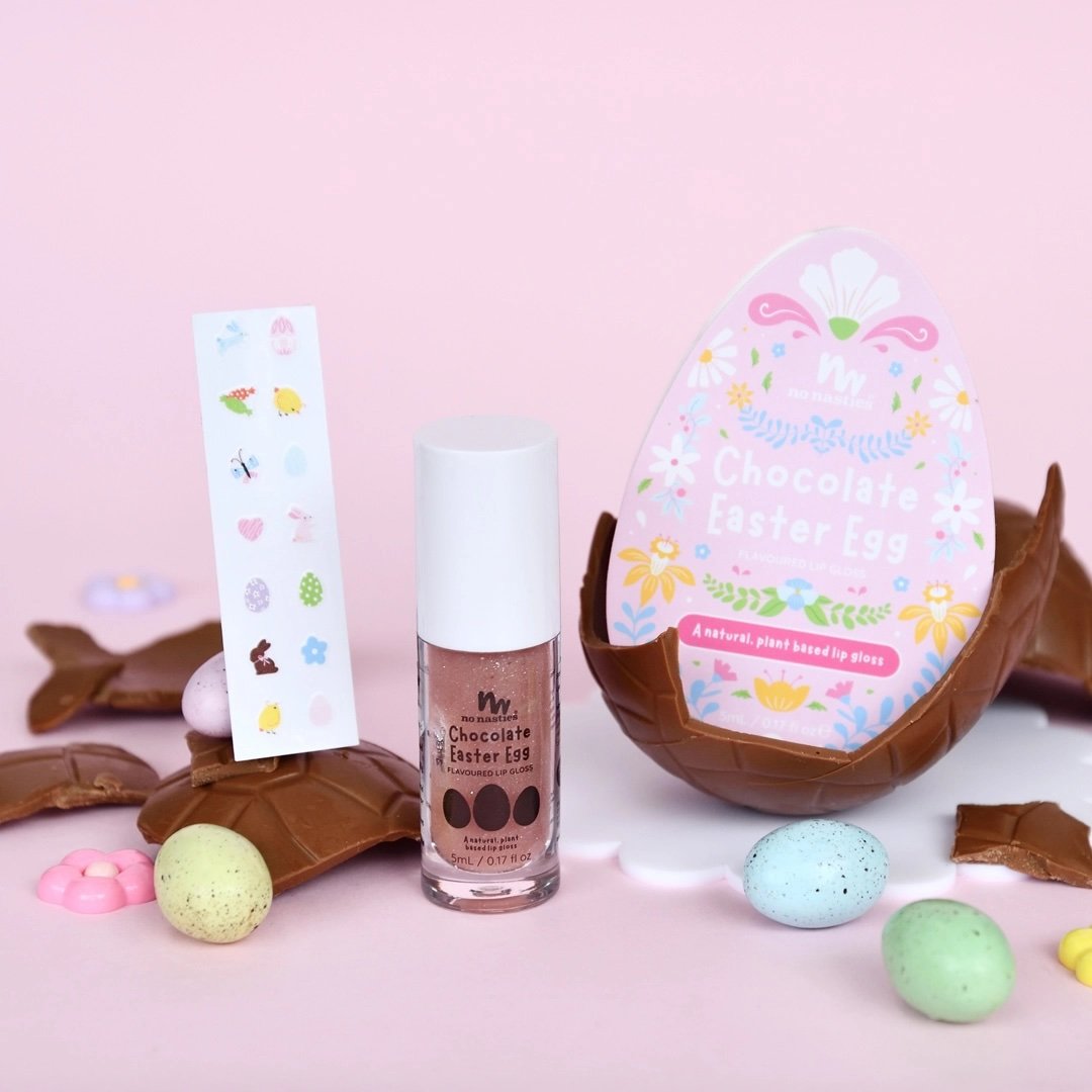 No Nasties ~ Easter Egg Lip Gloss and Nail Stickers