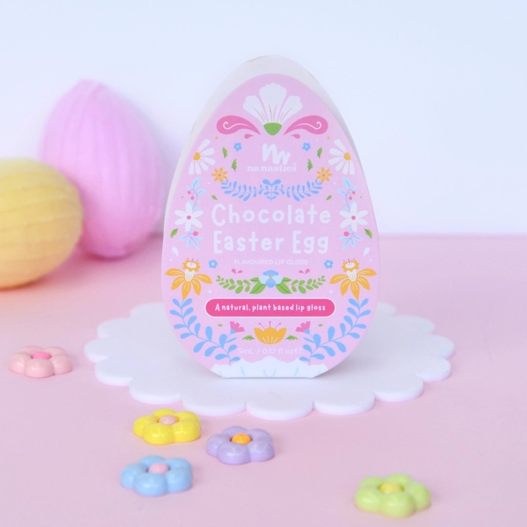 No Nasties ~ Easter Egg Lip Gloss and Nail Stickers