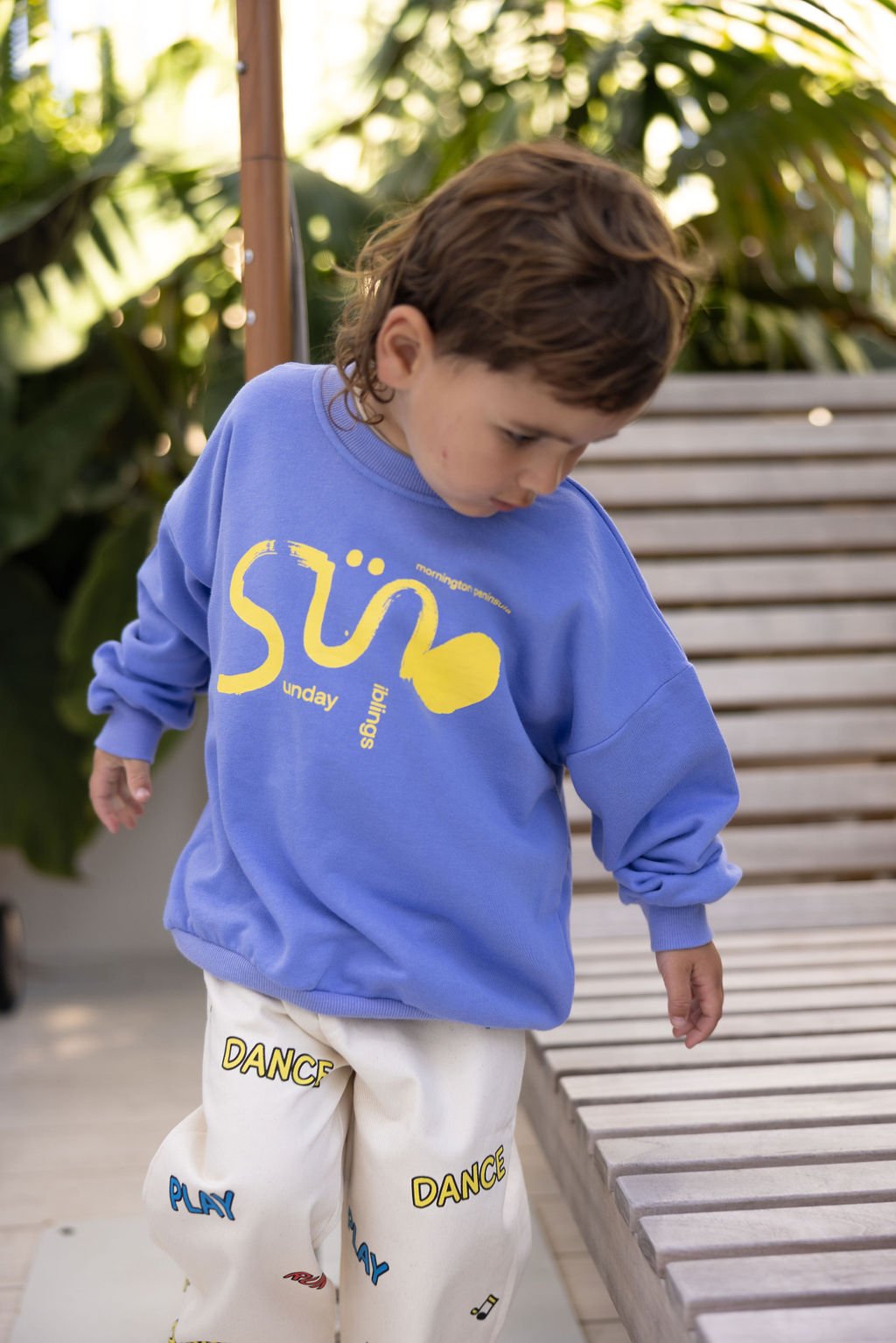 Sunday Siblings ~ il Sole sweater - Purple
