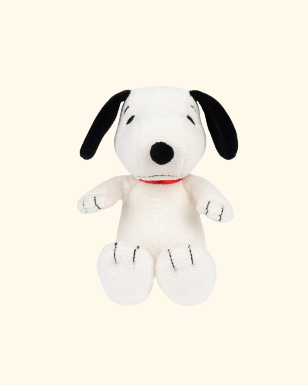 Peanuts Plush ~ Snoopy Mini Corduroy Cream in Giftbox 17cm