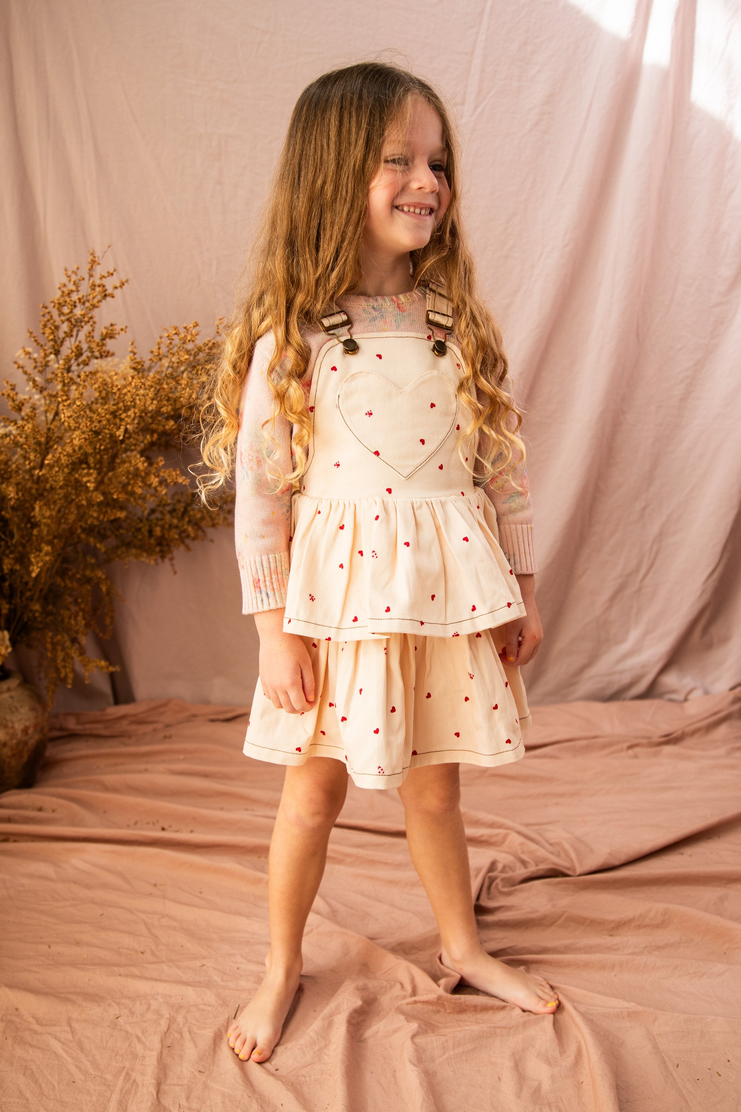Pearson & Pearson ~ Annabelle Pinny-Cookie Dough Love Bug