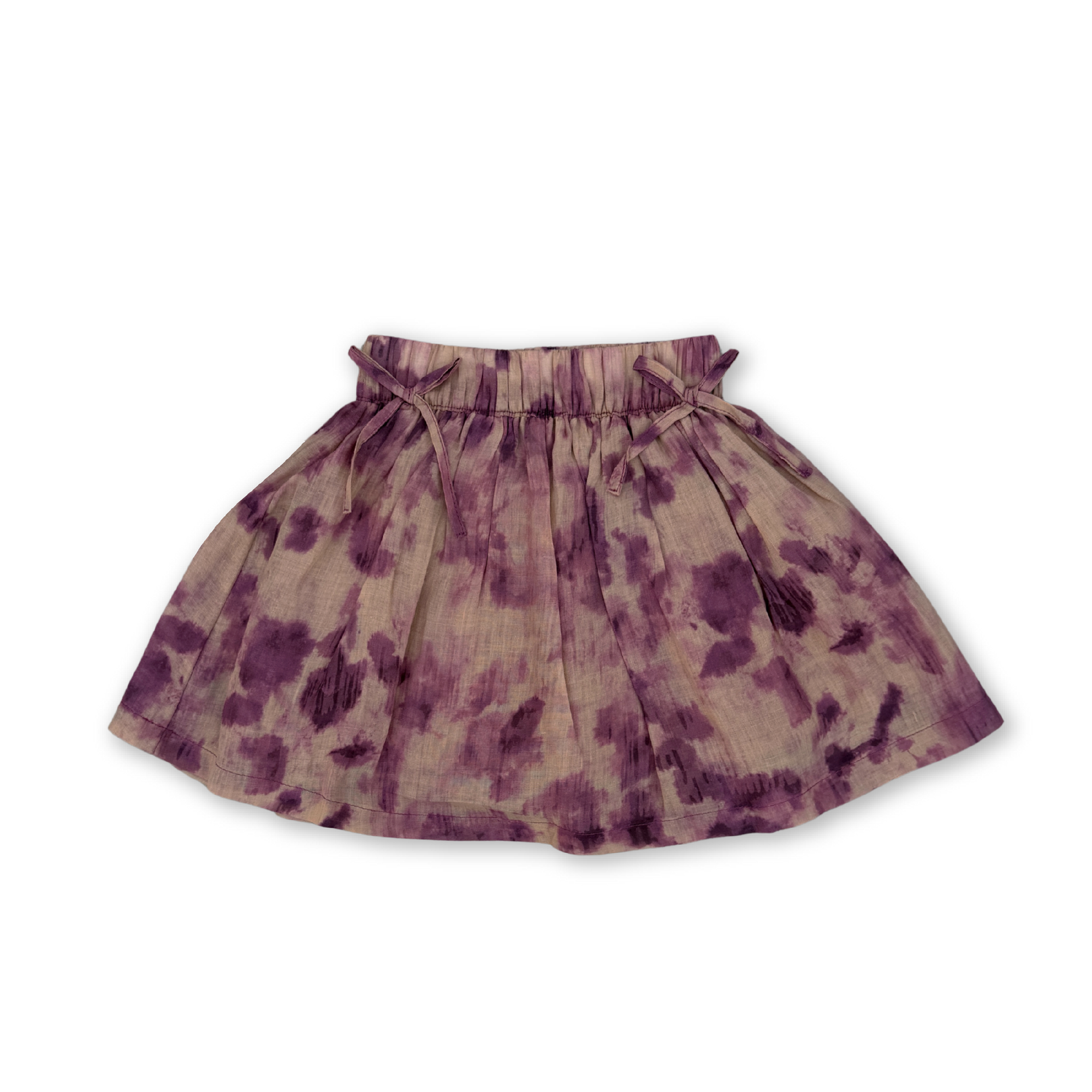 Tie Dye Skirt - Plum