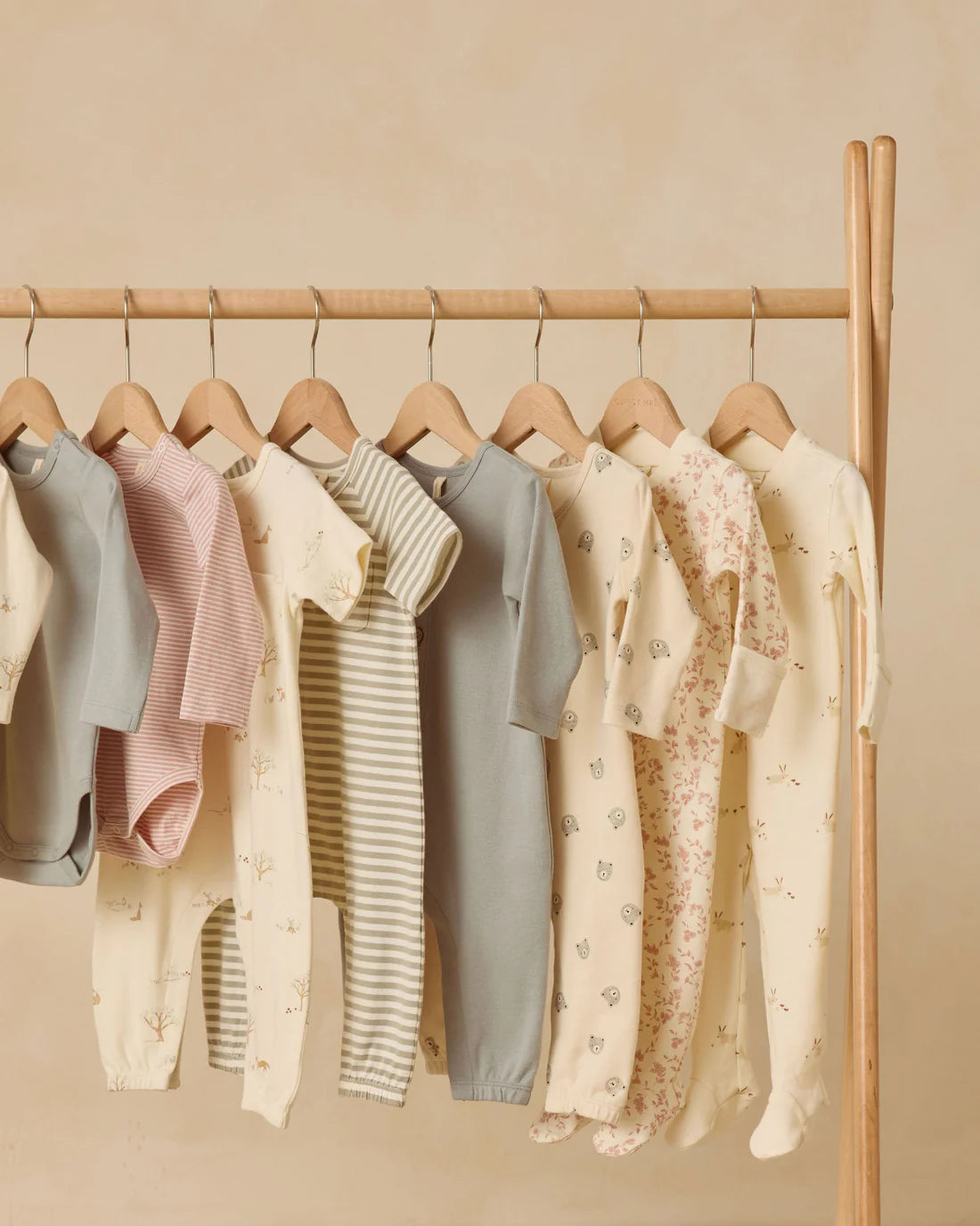 Zip Long Sleeve Sleeper Footie - French Garden
