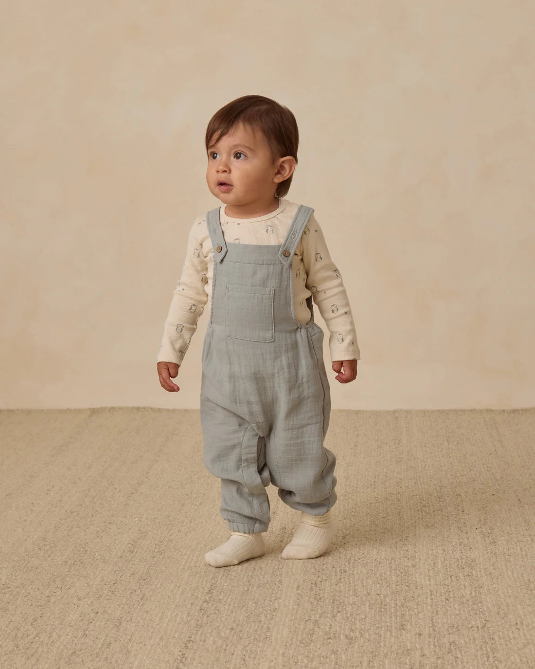 Baby Overall - Steel Blue