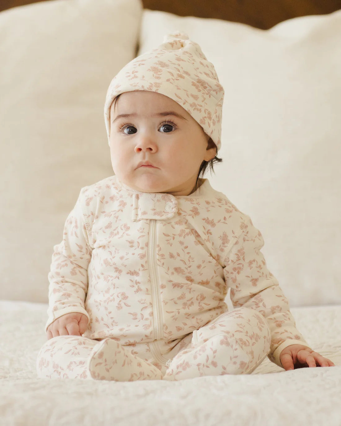 Zip Long Sleeve Sleeper Footie - French Garden