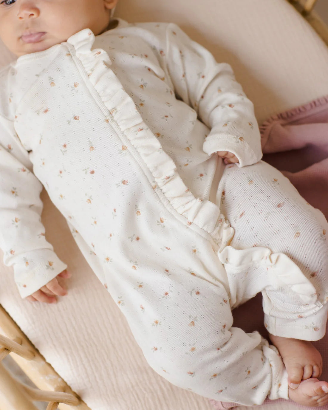 Ruffle Jumpsuit Petit Fleur