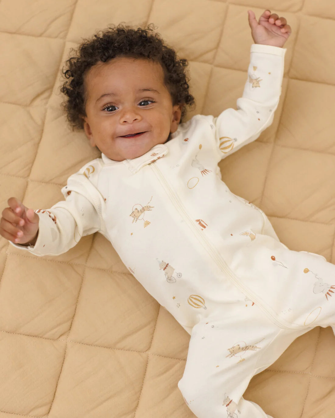 Zip Longsleeve Sleeper Footie Carnival