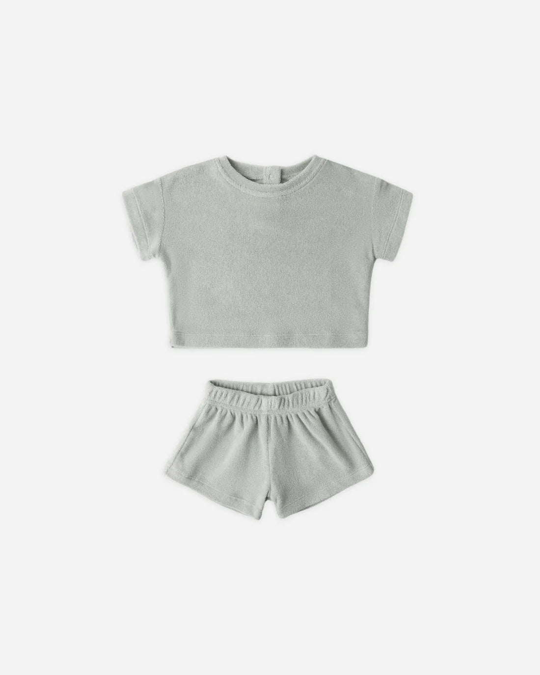 Terry Tee + Short Set Sage
