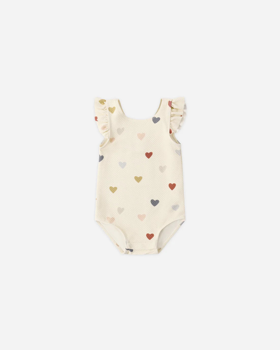 Scoop Back One-Piece Swimsuit | Confetti Hearts