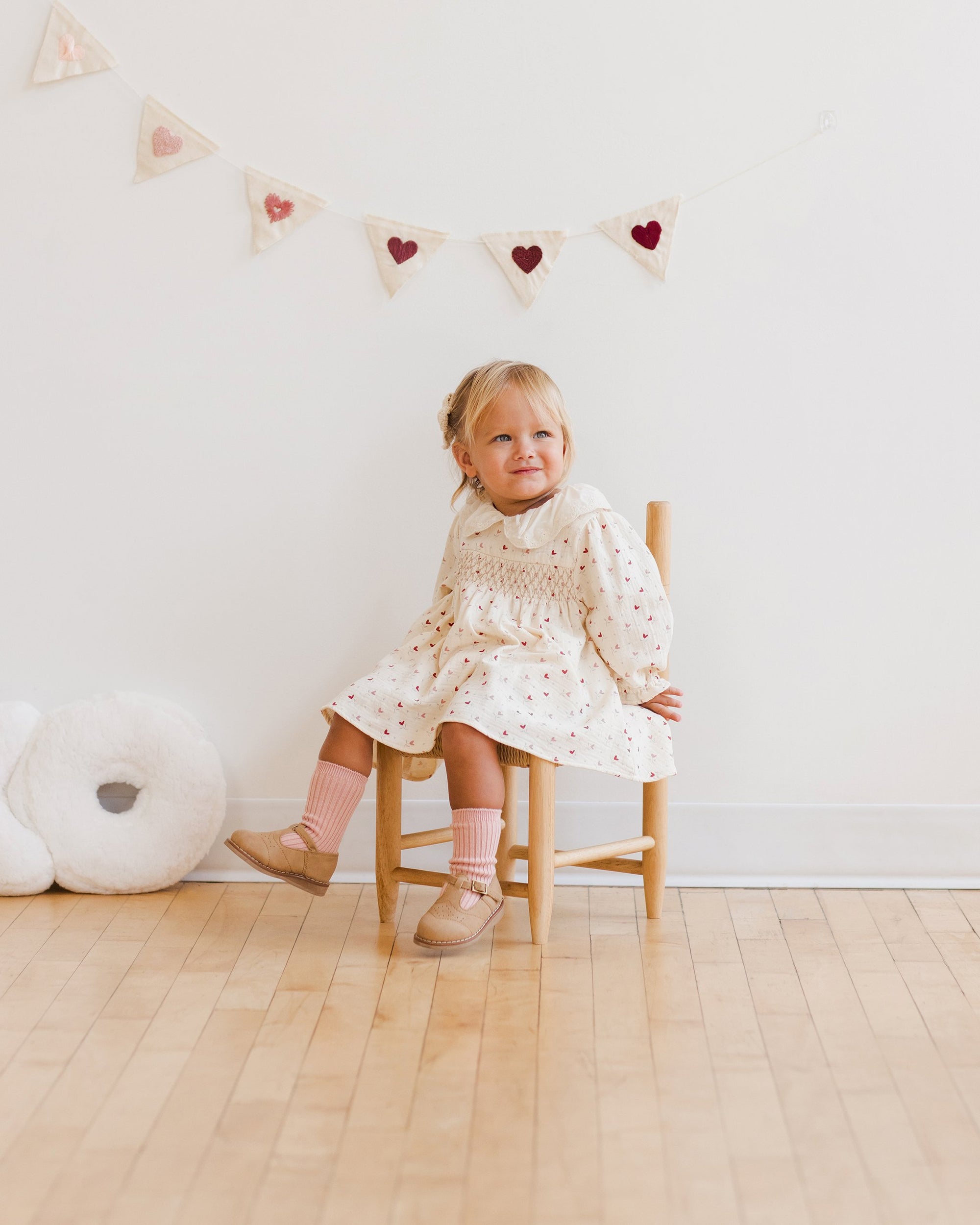 Quincy Mae ~ Callie Dress || Heart Ditsy