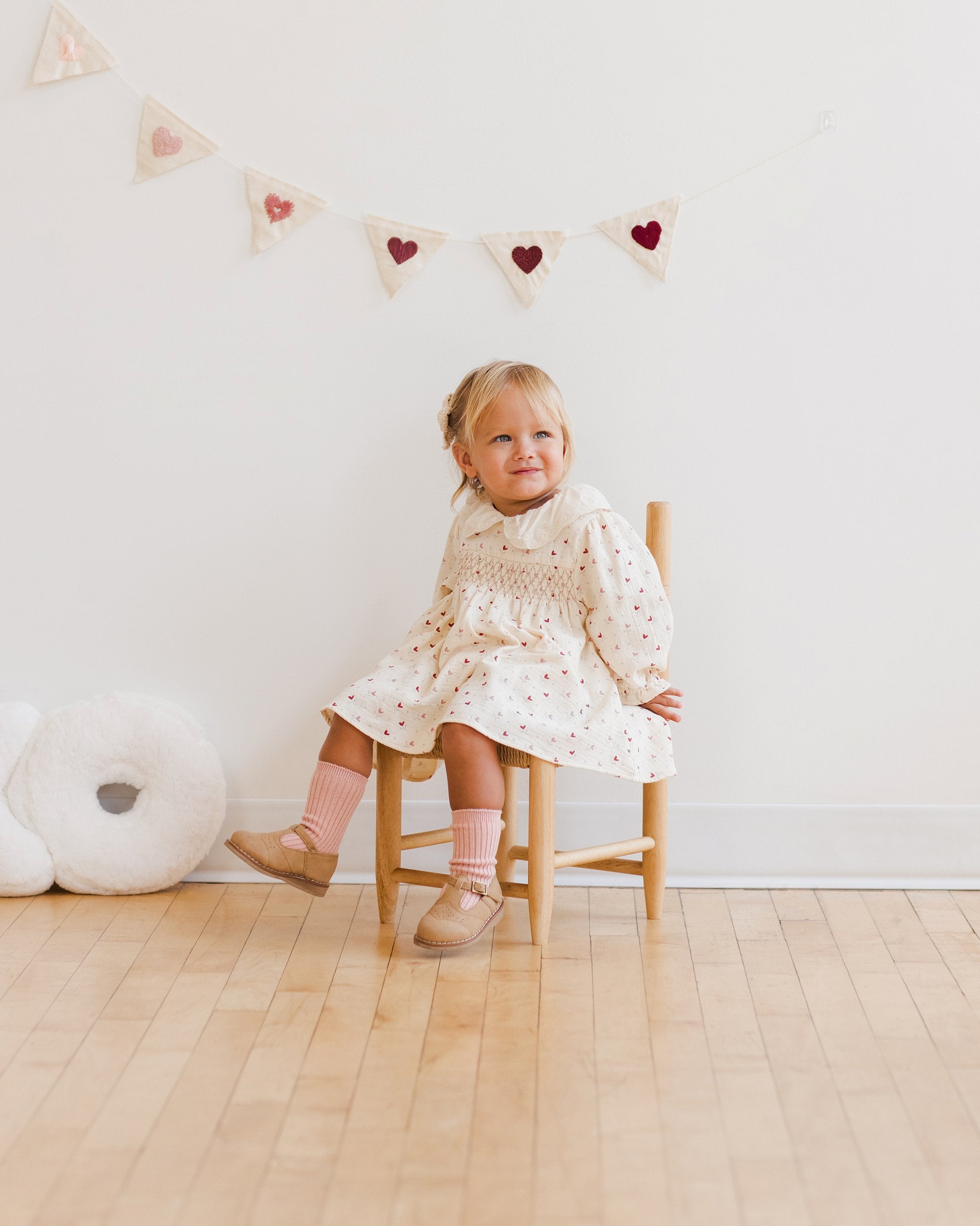 Quincy Mae ~ Callie Dress || Heart Ditsy