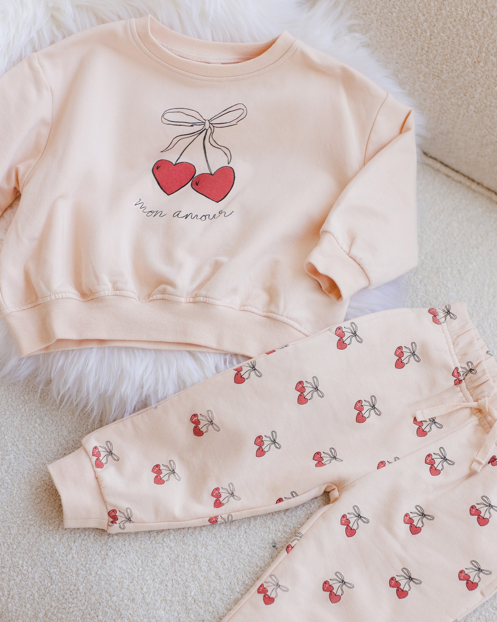 Quincy Mae ~ Relaxed Fleece Sweatpant || Mon Amour