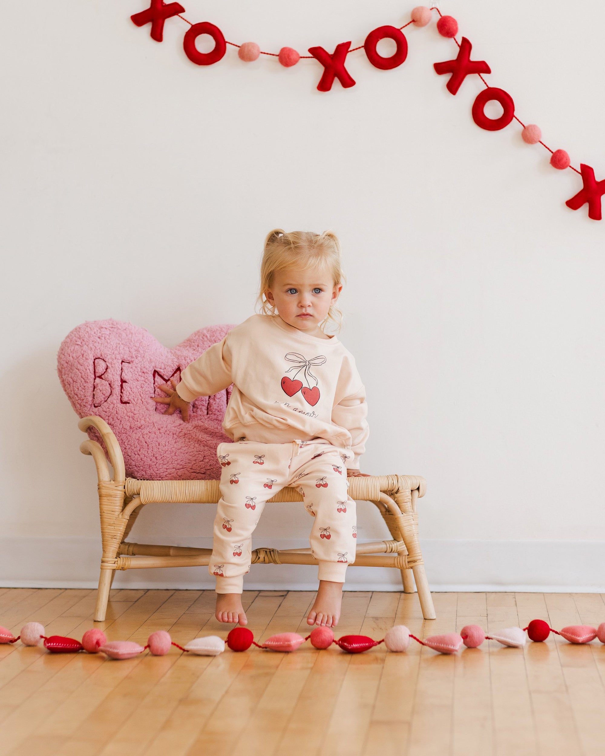 Quincy Mae ~ Relaxed Fleece Sweatpant || Mon Amour