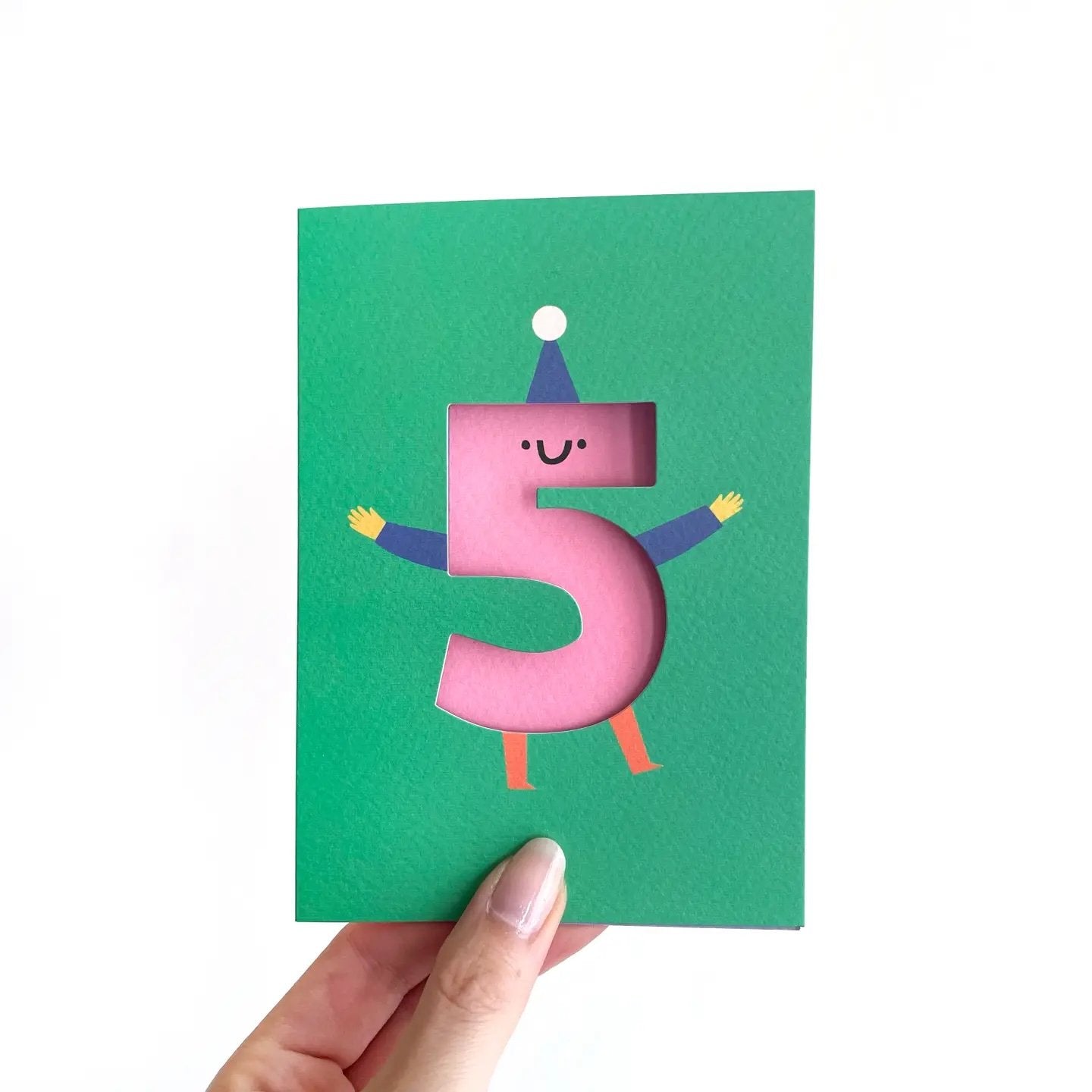Rumble Cards ~ Age  5 - Die Cut